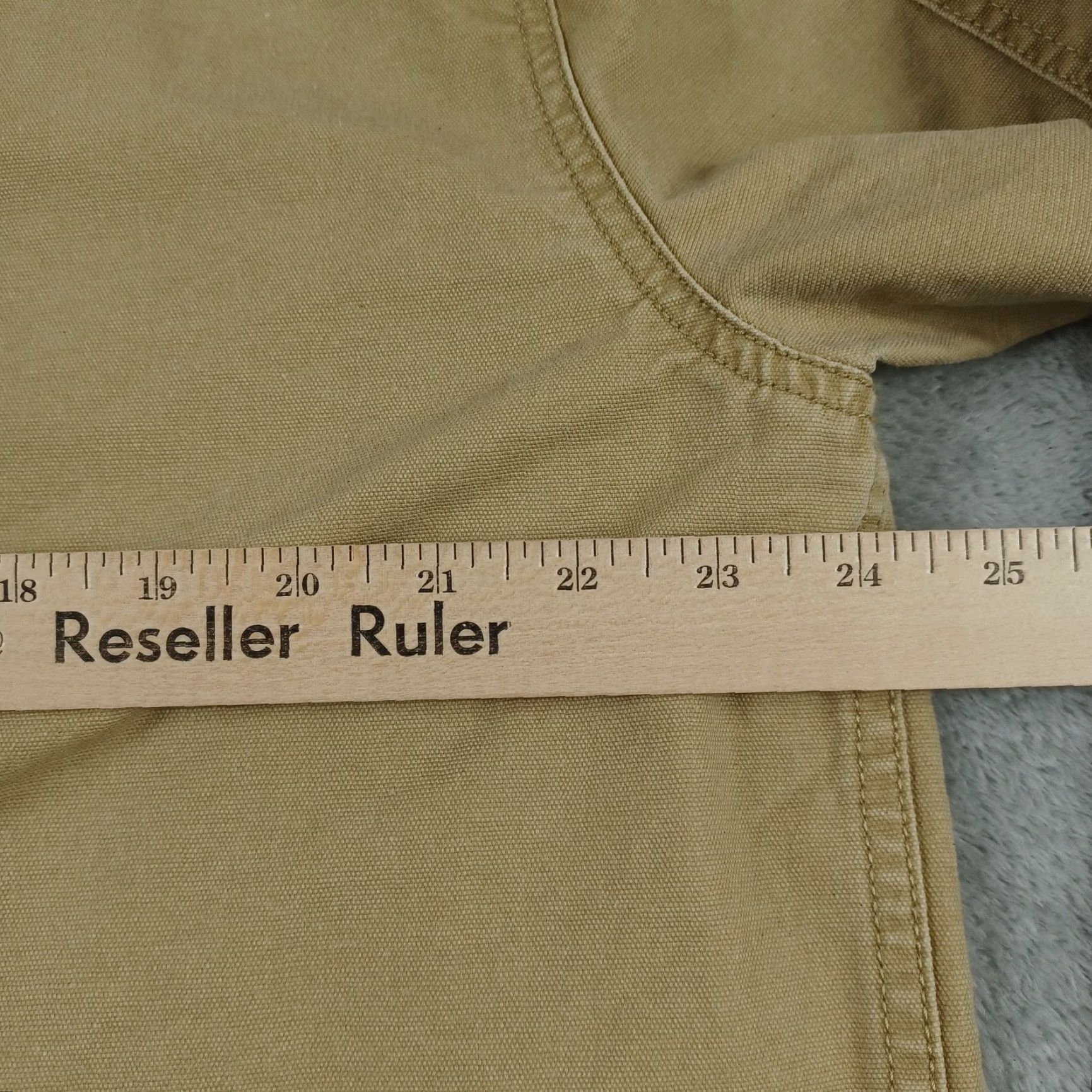 Southern Tide Jacket Mens XL Brown Canvas Chore Outdoor Pockets Workwear