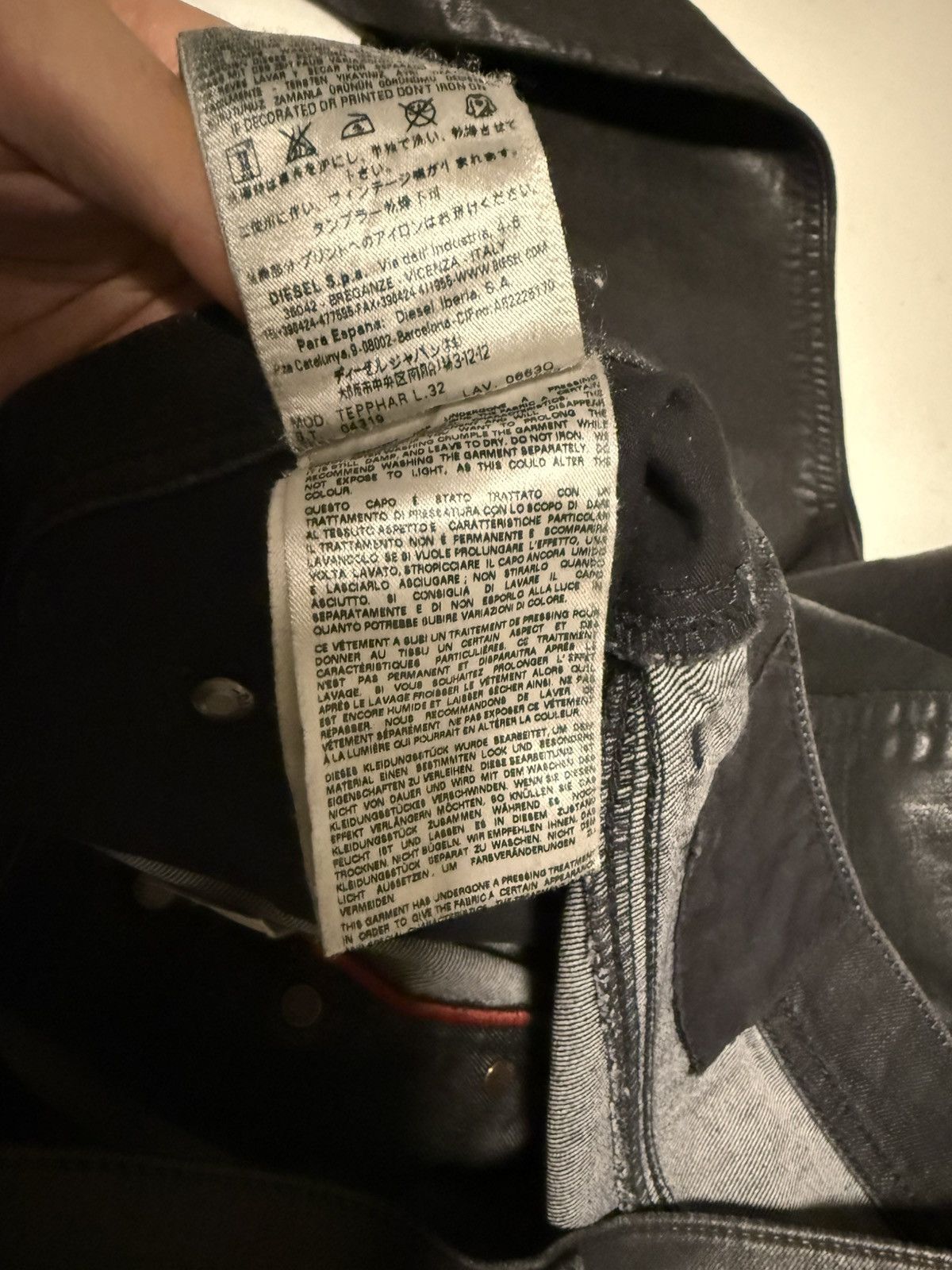 Diesel Diesel TEPPHAR slim-carrot Size US 32 / EU 48 - 7 Thumbnail