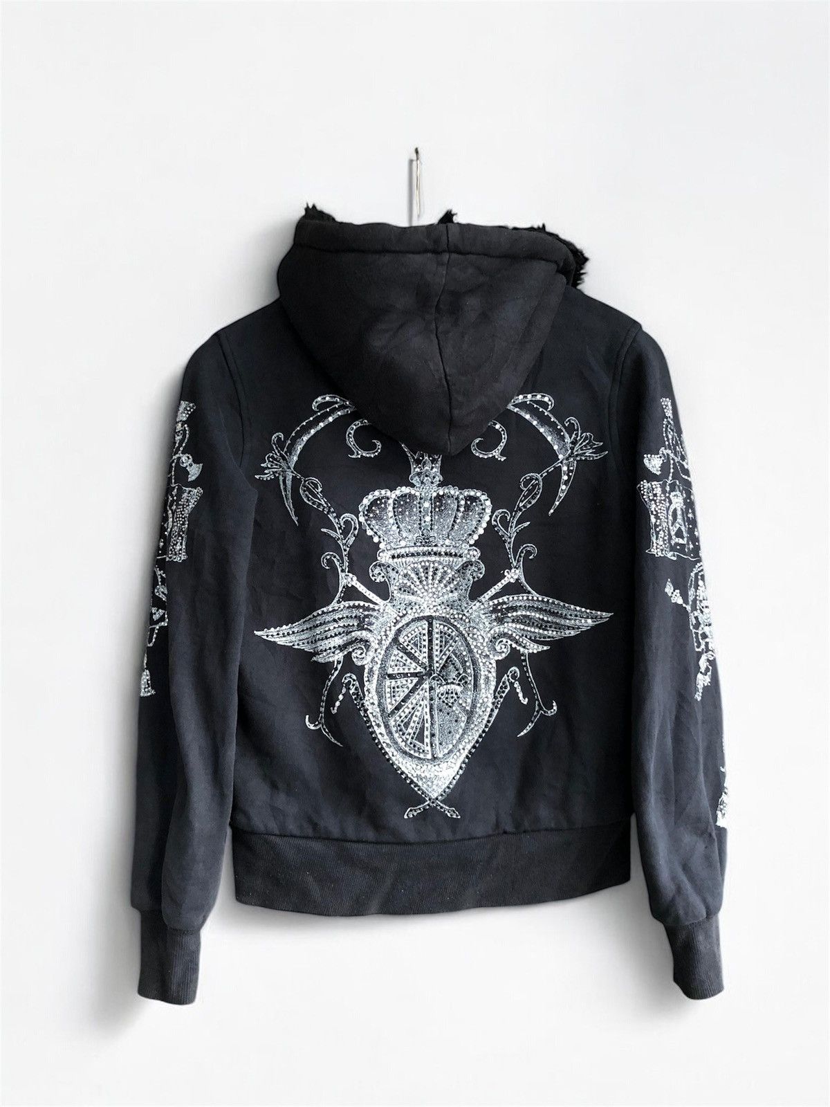 Japanese Brand EGOIST FUR HOODIE Size US S / EU 44-46 / 1 - 2 Thumbnail