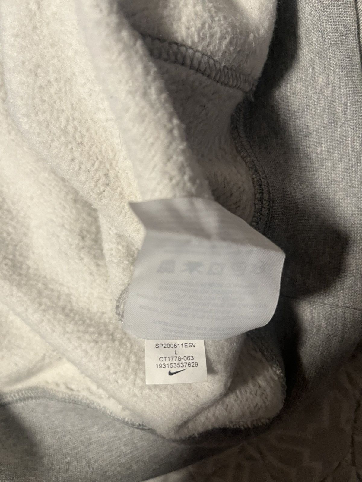 Drake × Nike CLB Hoodie Grey Size US L / EU 52-54 / 3 - 5 Thumbnail
