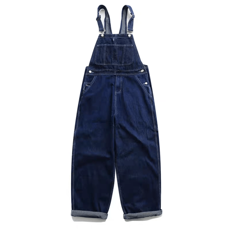 Japanese Brand × Vintage Vintage Loose Back Workwear One-piece Jeans Size US 34 / EU 50 - 7 Thumbnail