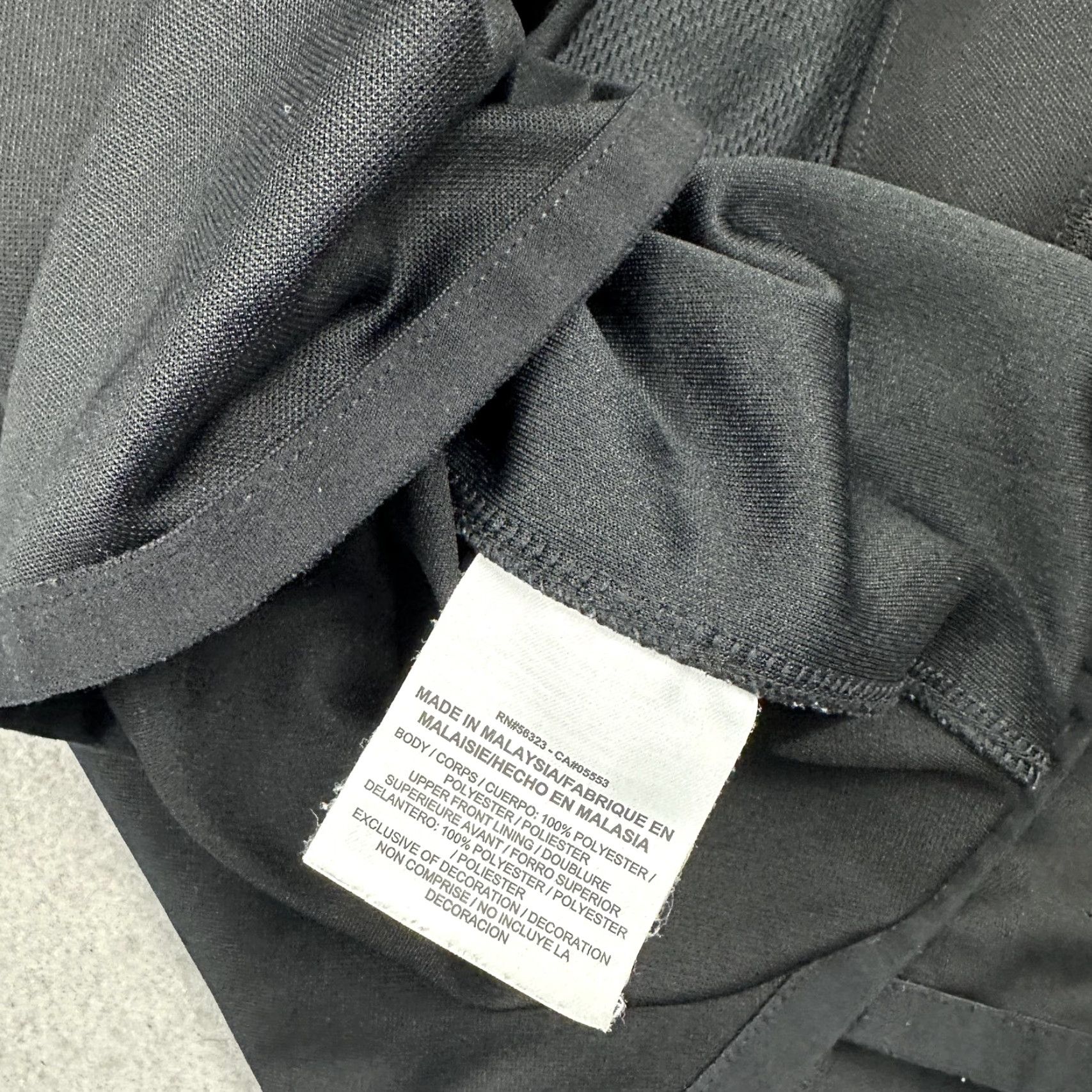 Nike Nike Jacket XL Men Black Windbreaker Full Zip Reflective Pockets Sports Size US XL / EU 56 / 4 - 7 Thumbnail