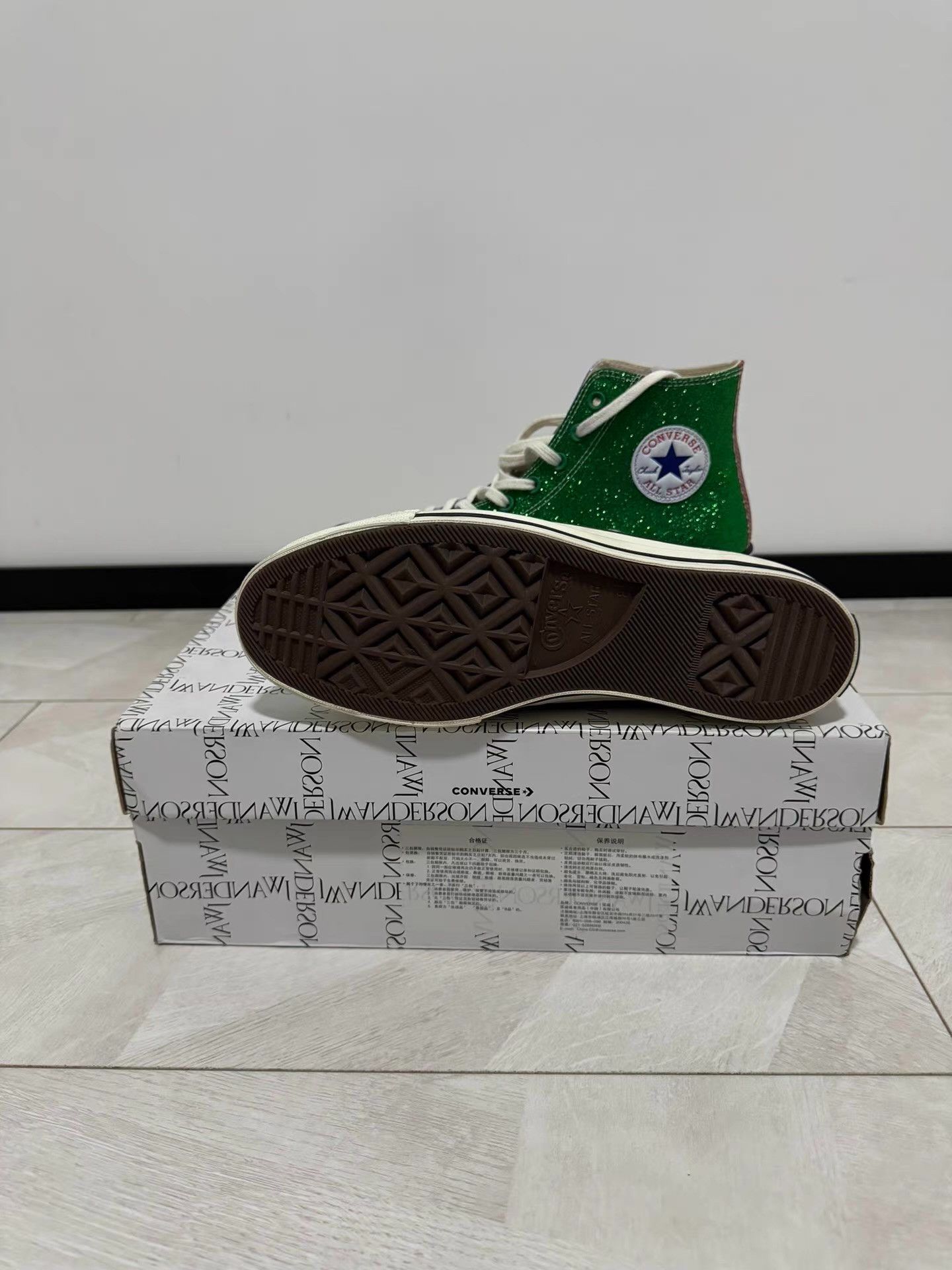 JW Anderson JW Anderson x Converse First Generation Blue & Green Q17 Size US 9 / EU 42 - 3 Thumbnail