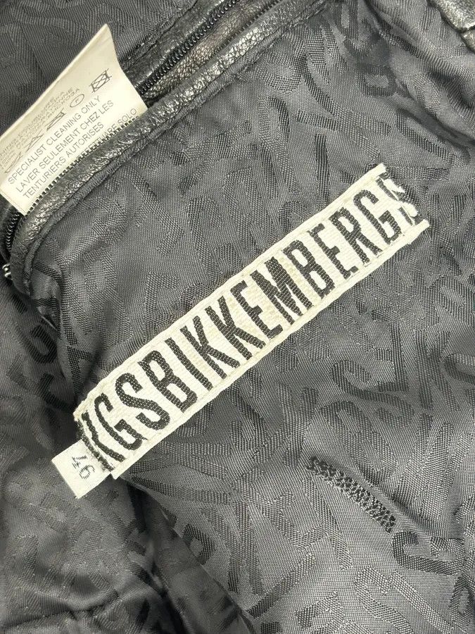 Dirk Bikkembergs AW2010 Bikkembergs Black Sheep Leather Bomber Jacket Size US S / EU 44-46 / 1 - 11 Thumbnail