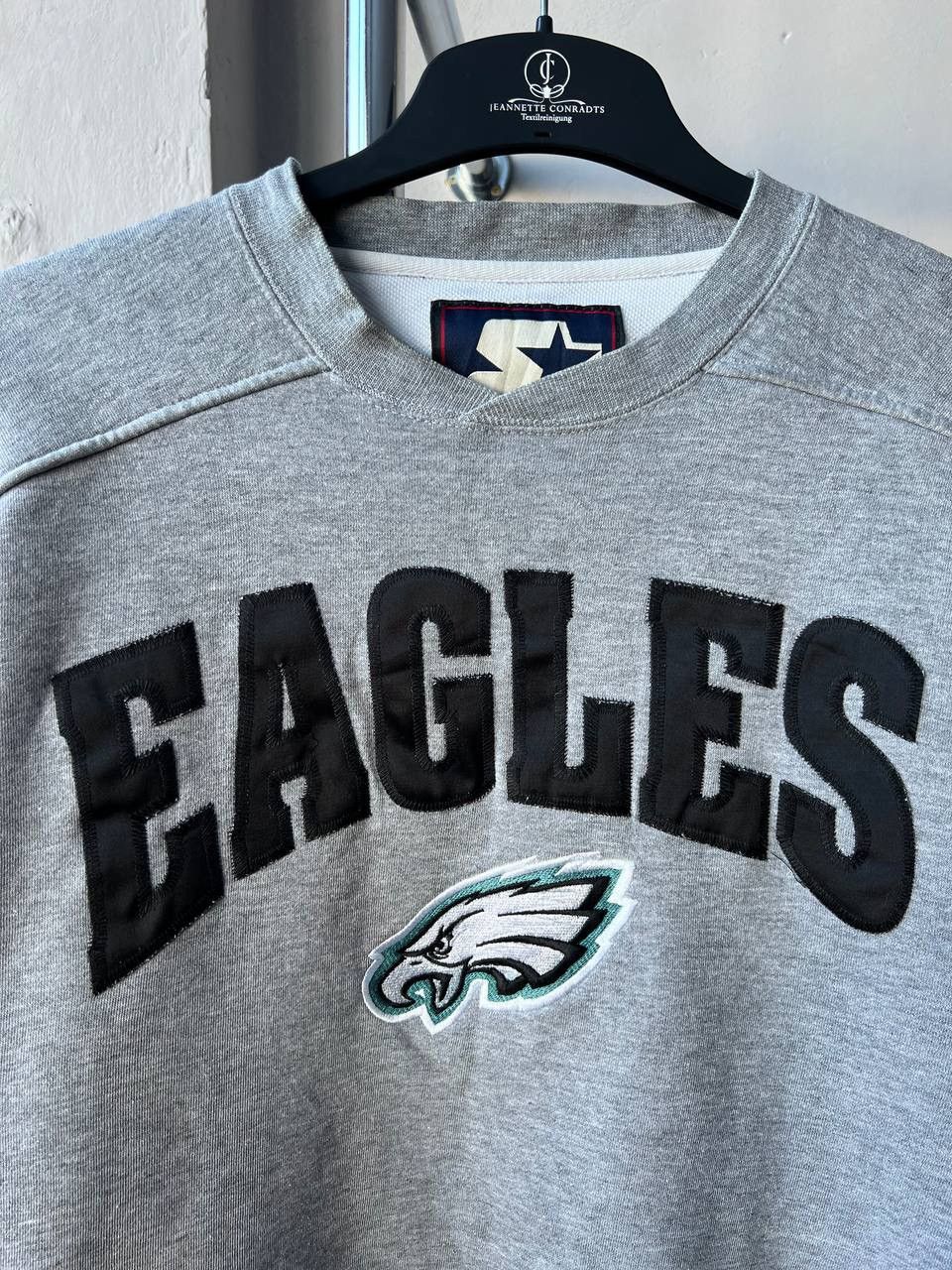 Starter PHILADELPHIA EAGLES STARTER NFL VINTAGE COTTON SWEATSHIRT L Size US L / EU 52-54 / 3 - 5 Thumbnail