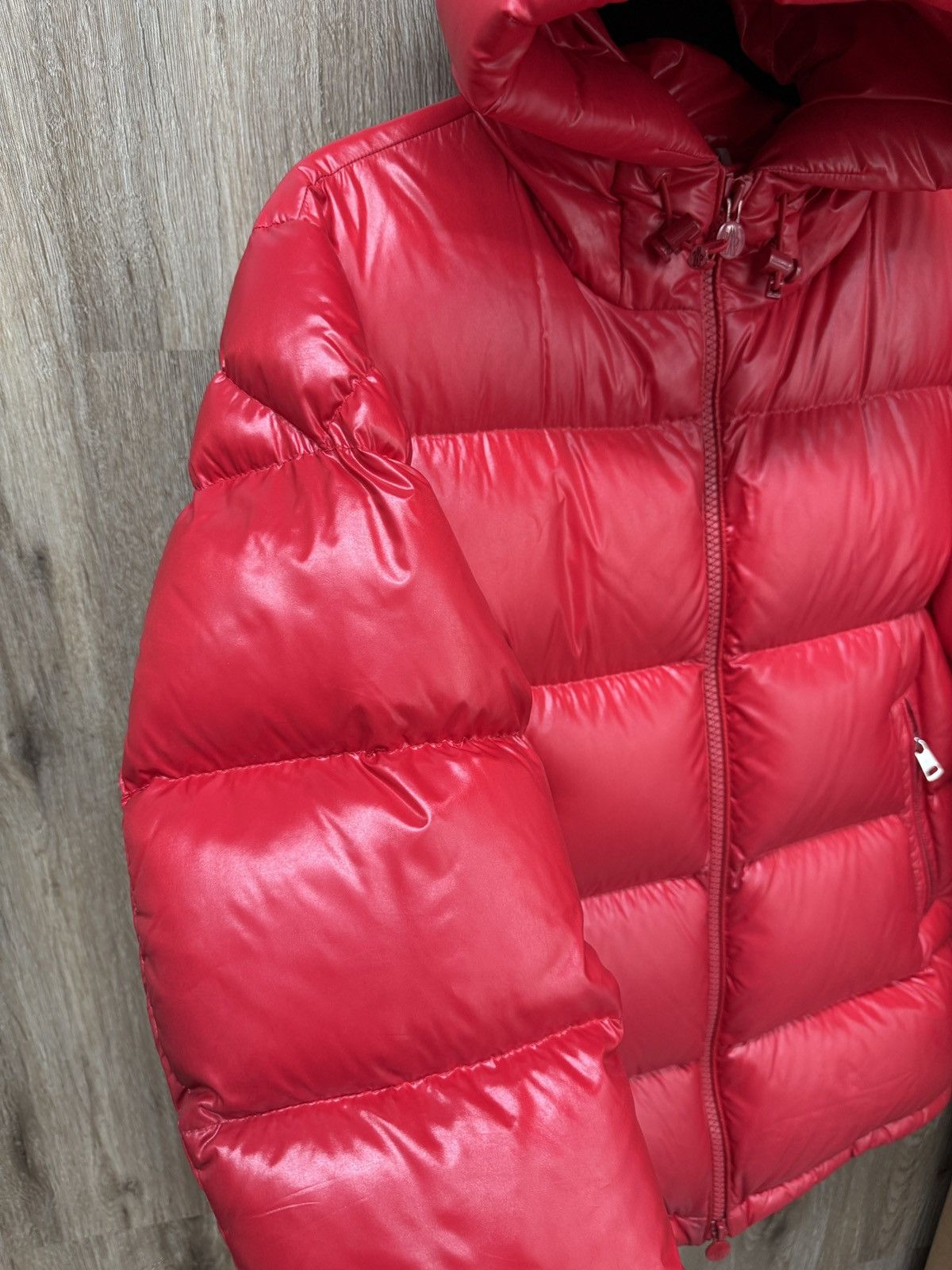 Moncler Moncler Red Maya Puffer Jacket Size US S / EU 44-46 / 1 - 6 Thumbnail