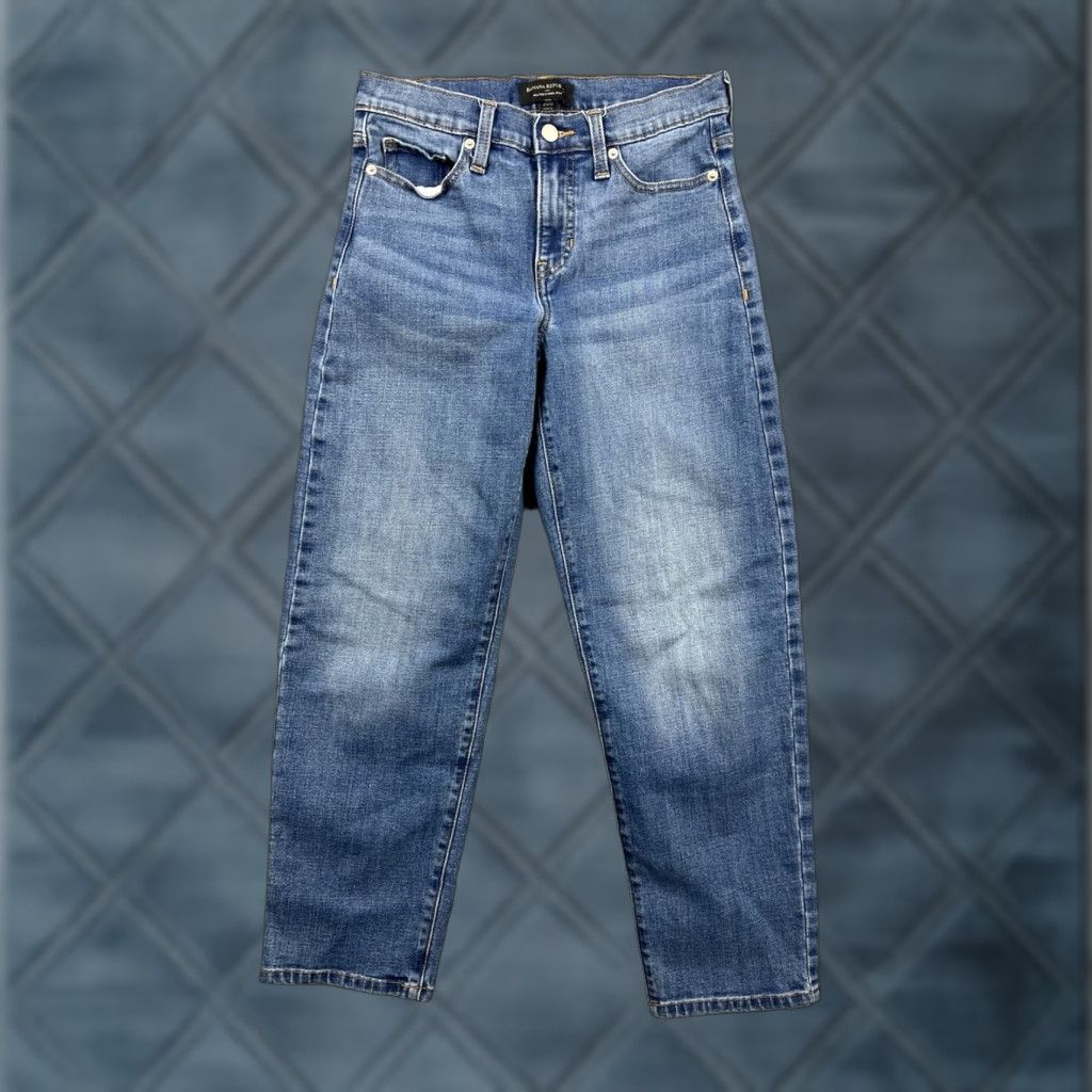 Banana Republic Banana Republic Jeans Women's High Rise Baggy Fit Barrel Leg 25/0 Denim Blue 5-Pocket City Casual Mens Womens Boys Girls Size 25" / US 0 / IT 36 - 1 Thumbnail