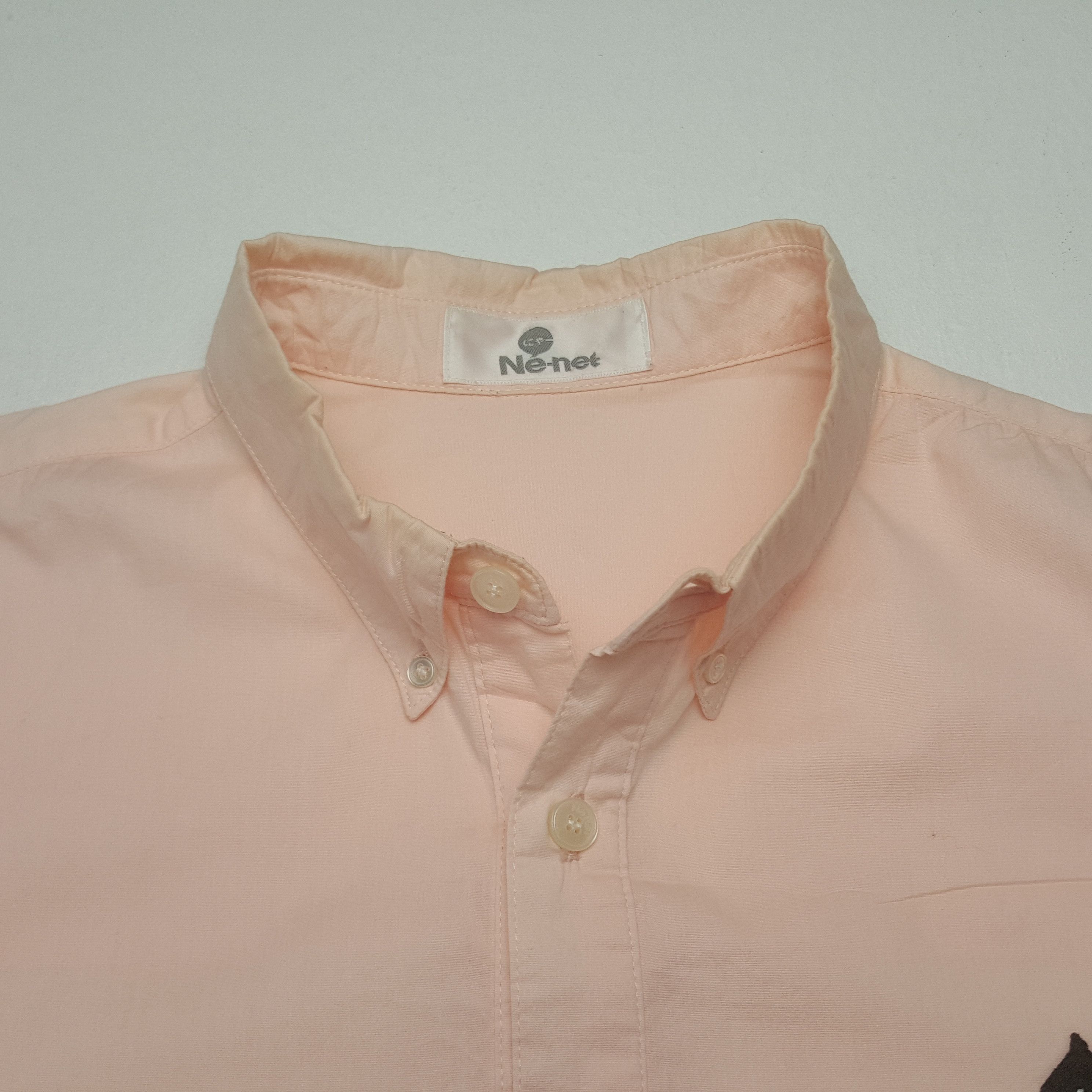 Ne-Net Vintage Ne-net by Issey Miyake Designer Shirt C312N47 Size US L / EU 52-54 / 3 - 4 Thumbnail