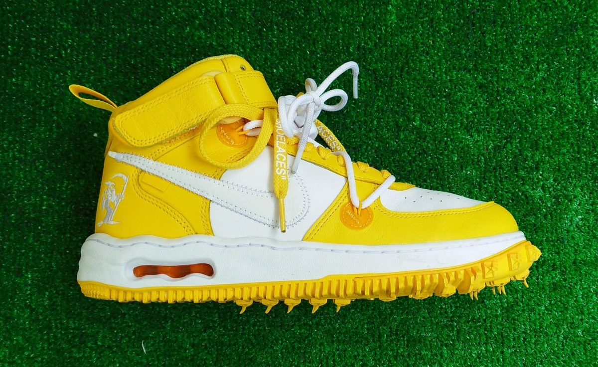 Nike × Off-White Nike Air Force 1 x Off White # 7us - 41eu Size US 8 / EU 41 - 4 Thumbnail