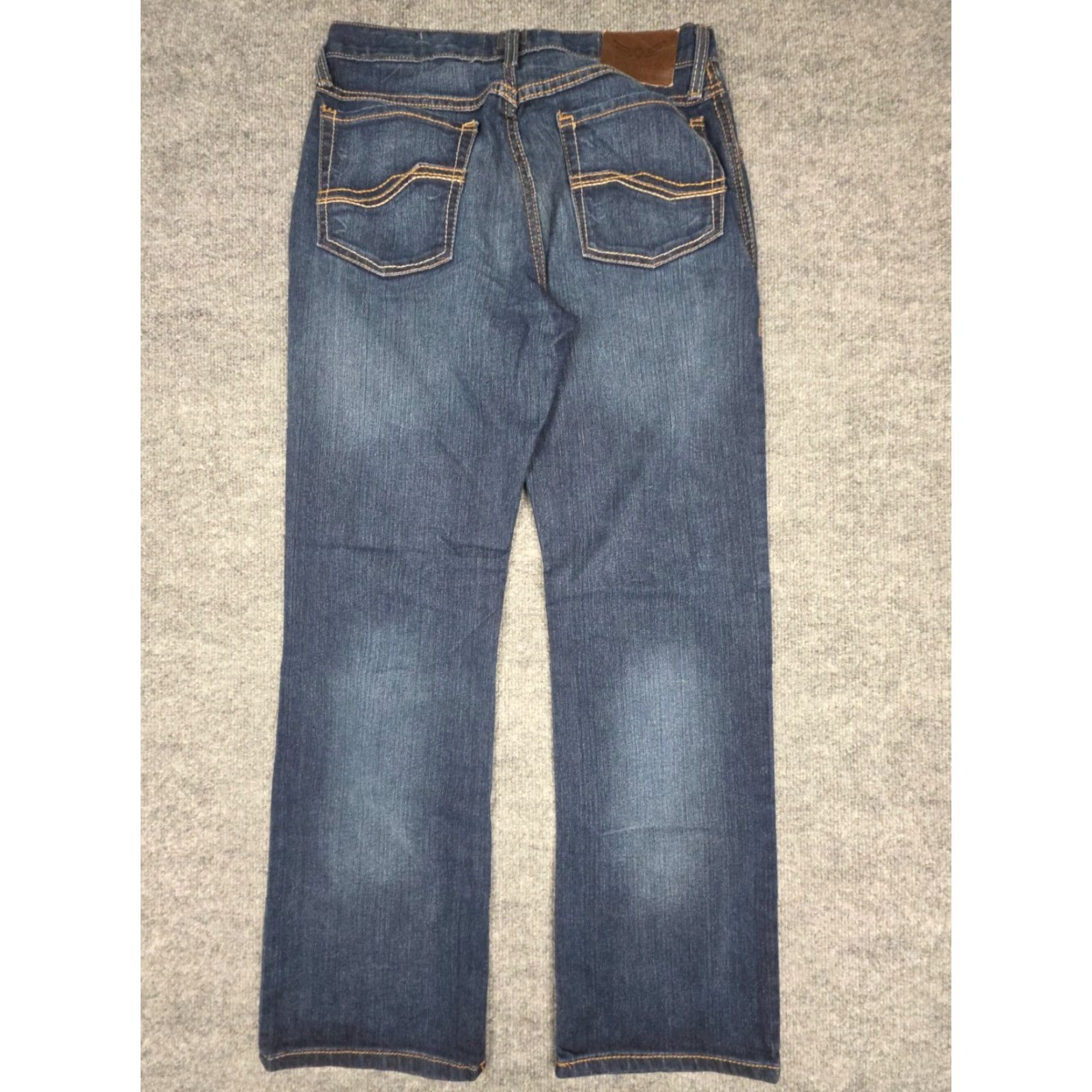 Ariat Ariat Men’s Relentless Relaxed Fit Jeans 30x32 Blue Straight Jeans Men 30 Inseam 30 Regular Fit 5-Pocket Denim Cotton Vintage No Size US 30 / EU 46 - 2 Thumbnail