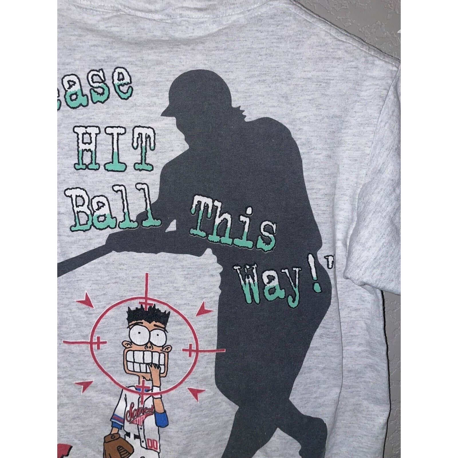 Changes Youth Vintage Baseball Shirt Scared Stiff 90s Children XL Size US XL / EU 56 / 4 - 9 Thumbnail