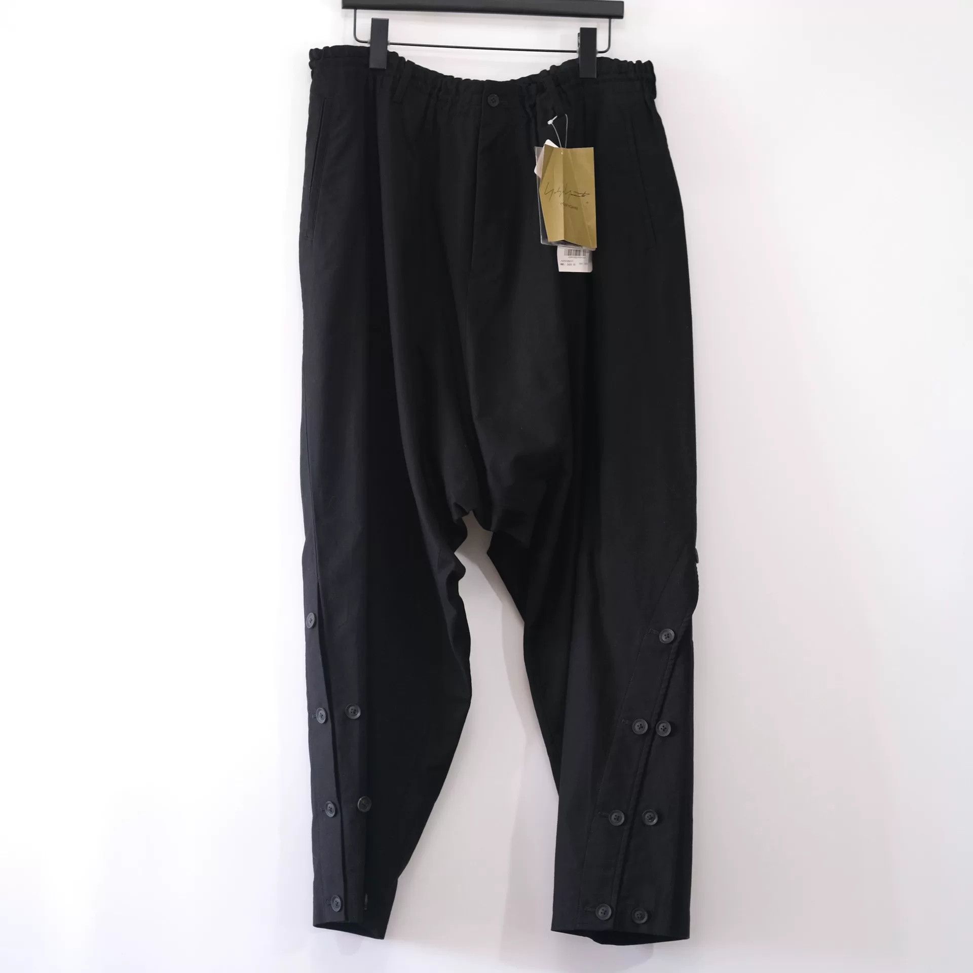 Yohji Yamamoto Yohji Yamamoto Deconstructed Button Pants Size US 28 / EU 44 - 1 Thumbnail