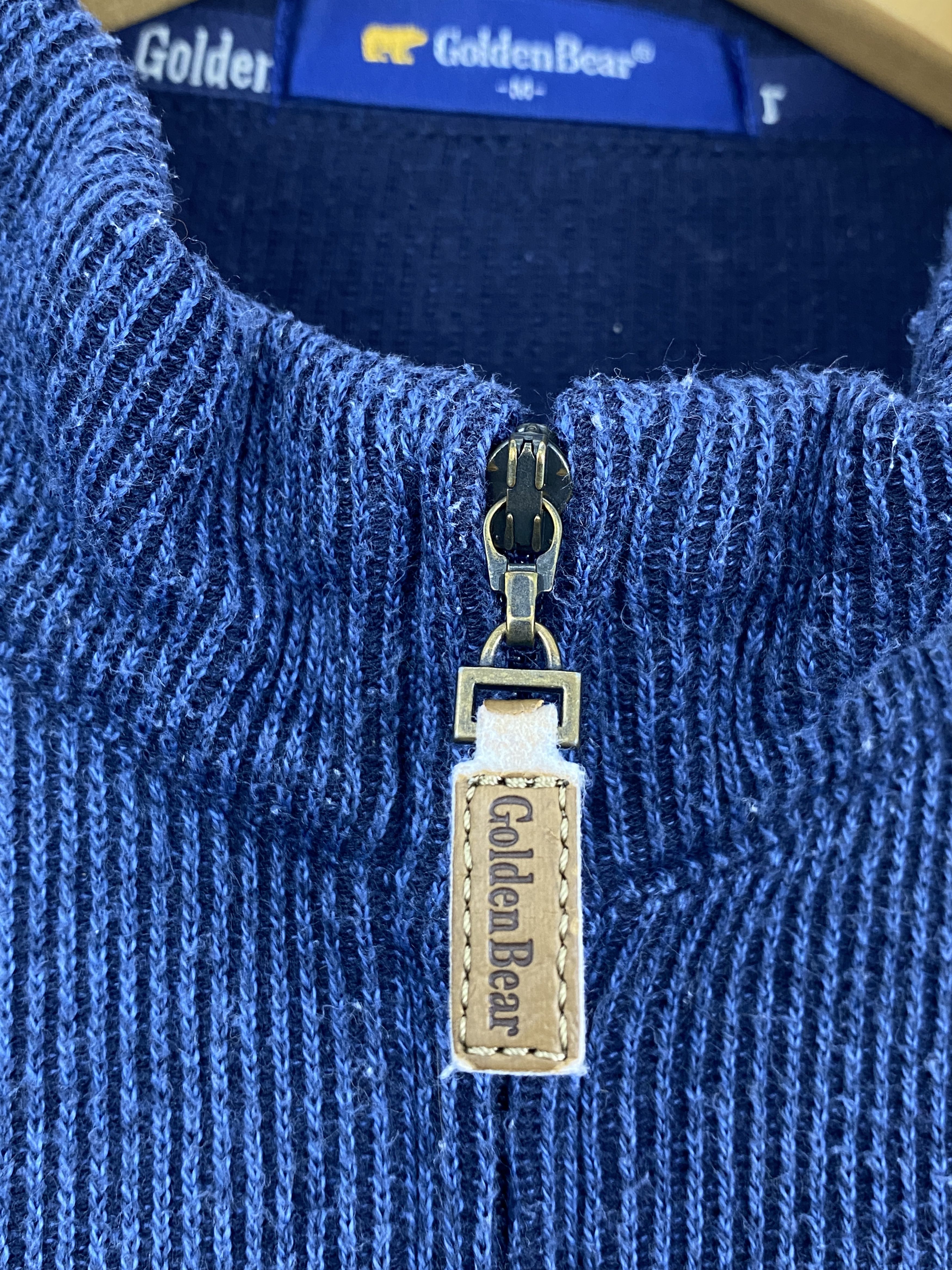 Golden Bear Vintage Golden Bear Cotton Waffle Zipper Jacket JA0146 Size US M / EU 48-50 / 2 - 9 Thumbnail