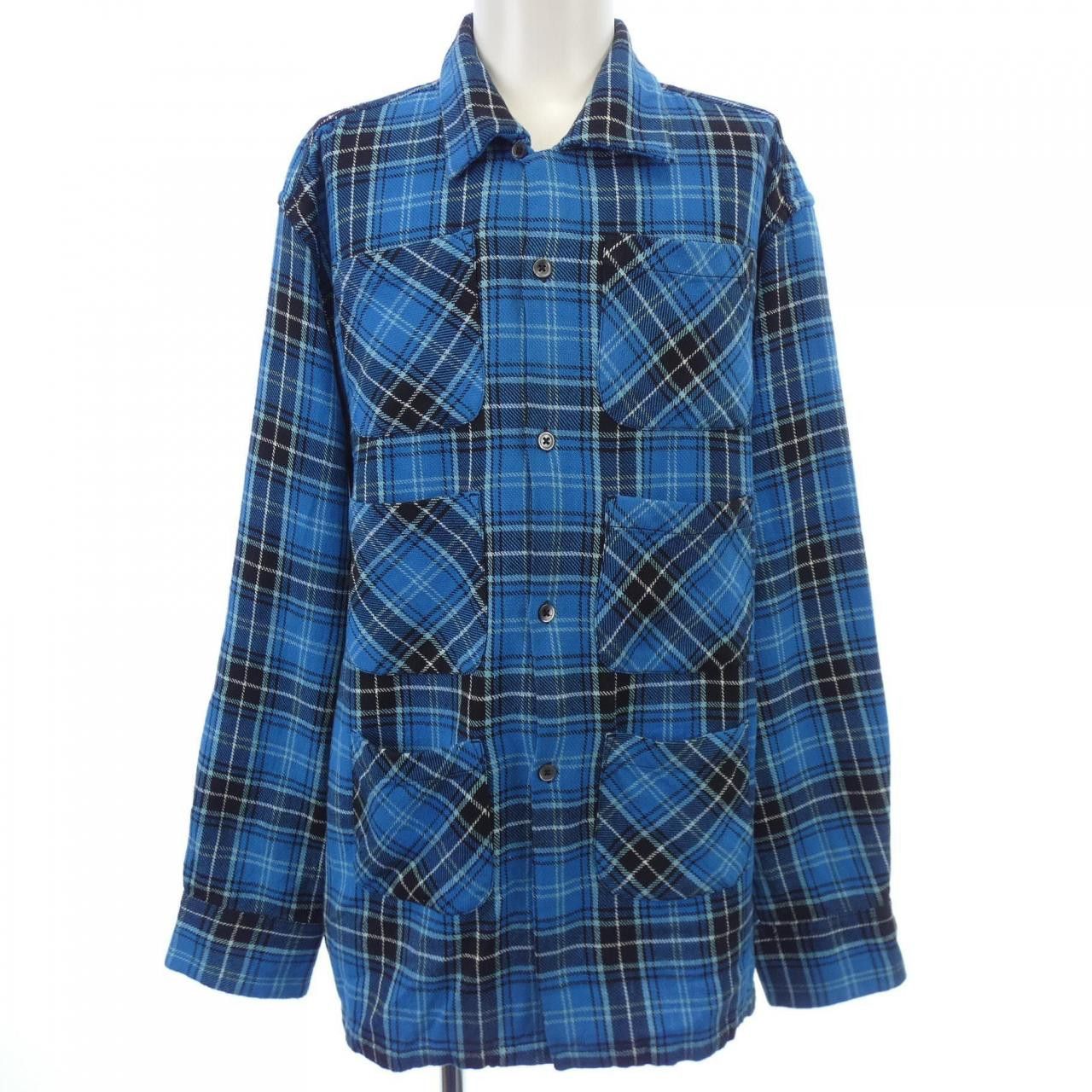 Other Other South2 West8 Check Shirt Textile Dress Shirt J0804 DUTY FREE for USA Size ONE SIZE - 1 Thumbnail