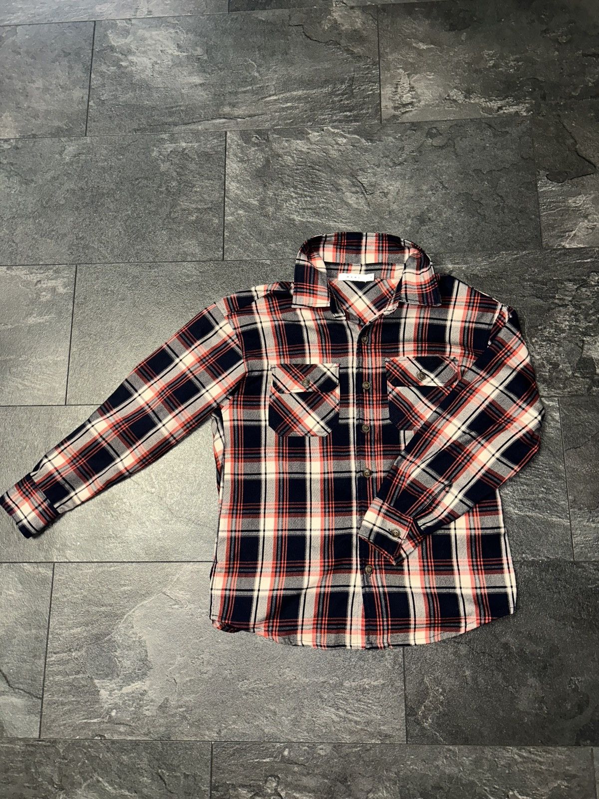 MNML Mnml Flannel Black Red Size US S / EU 44-46 / 1 - 2 Thumbnail