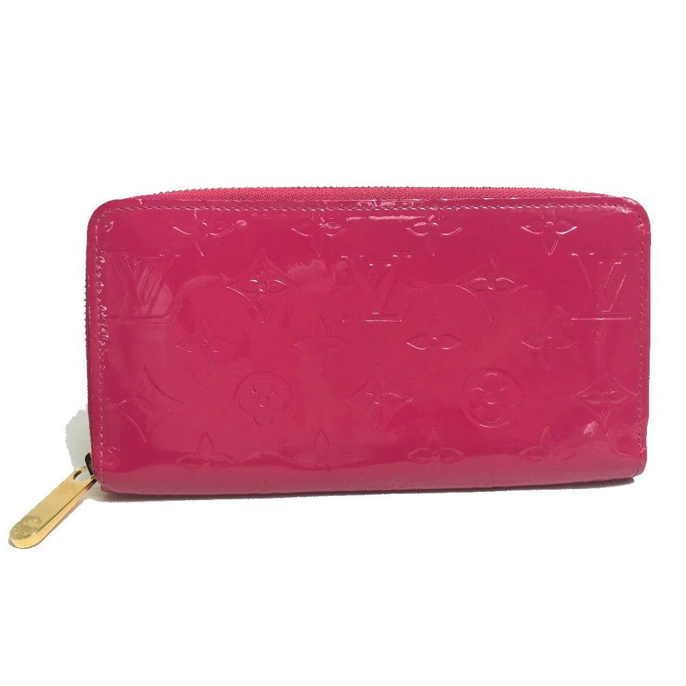 Louis Vuitton Louis Vuitton M91597 Monogram Vernis Zippy Wallet Round Fastener Long Women Roseandian Pink Size ONE SIZE - 1 Thumbnail