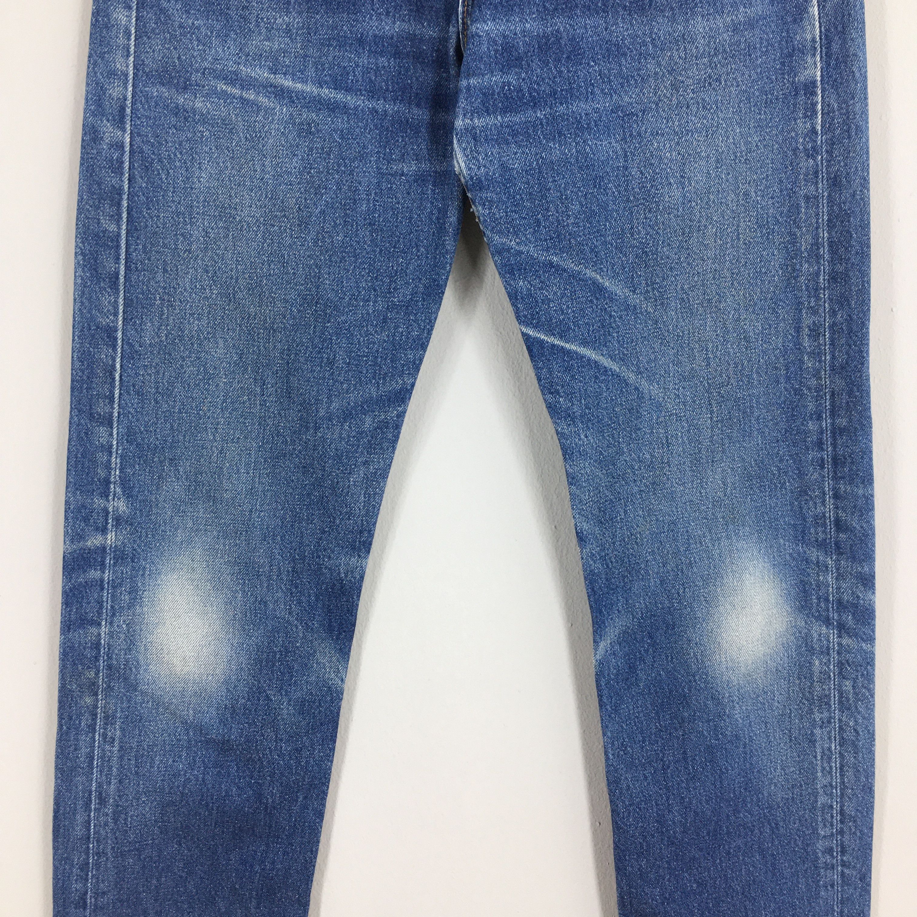 Levi's Size 24x27 Vintage 80s Levi's 501 Faded Blue Jeans S839 Size 24" / US 00 / IT 34 - 3 Thumbnail