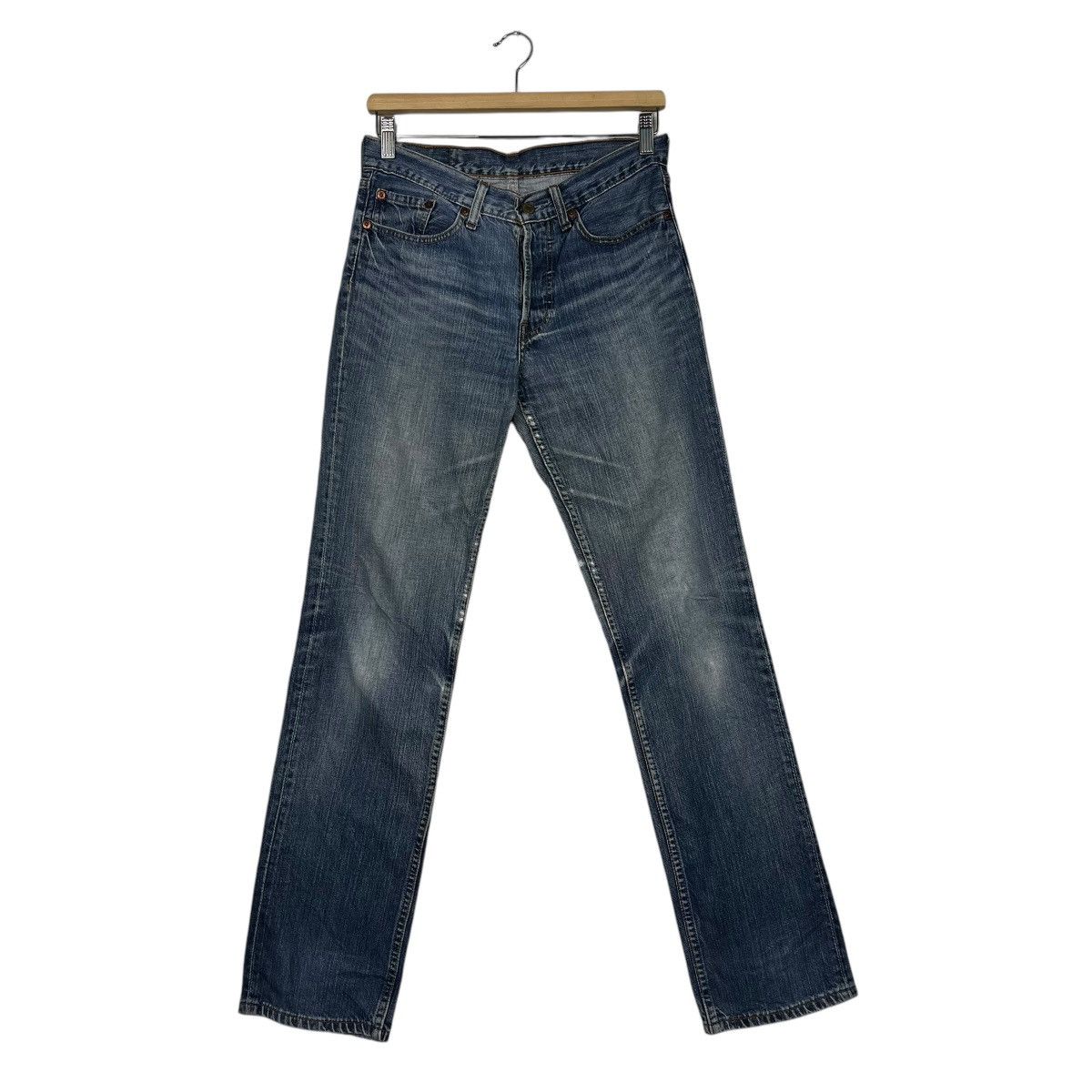 Levi's Vintage Y2k Levis 501 Denim Jeans Size 30" / US 8 / IT 44 - 1 Thumbnail