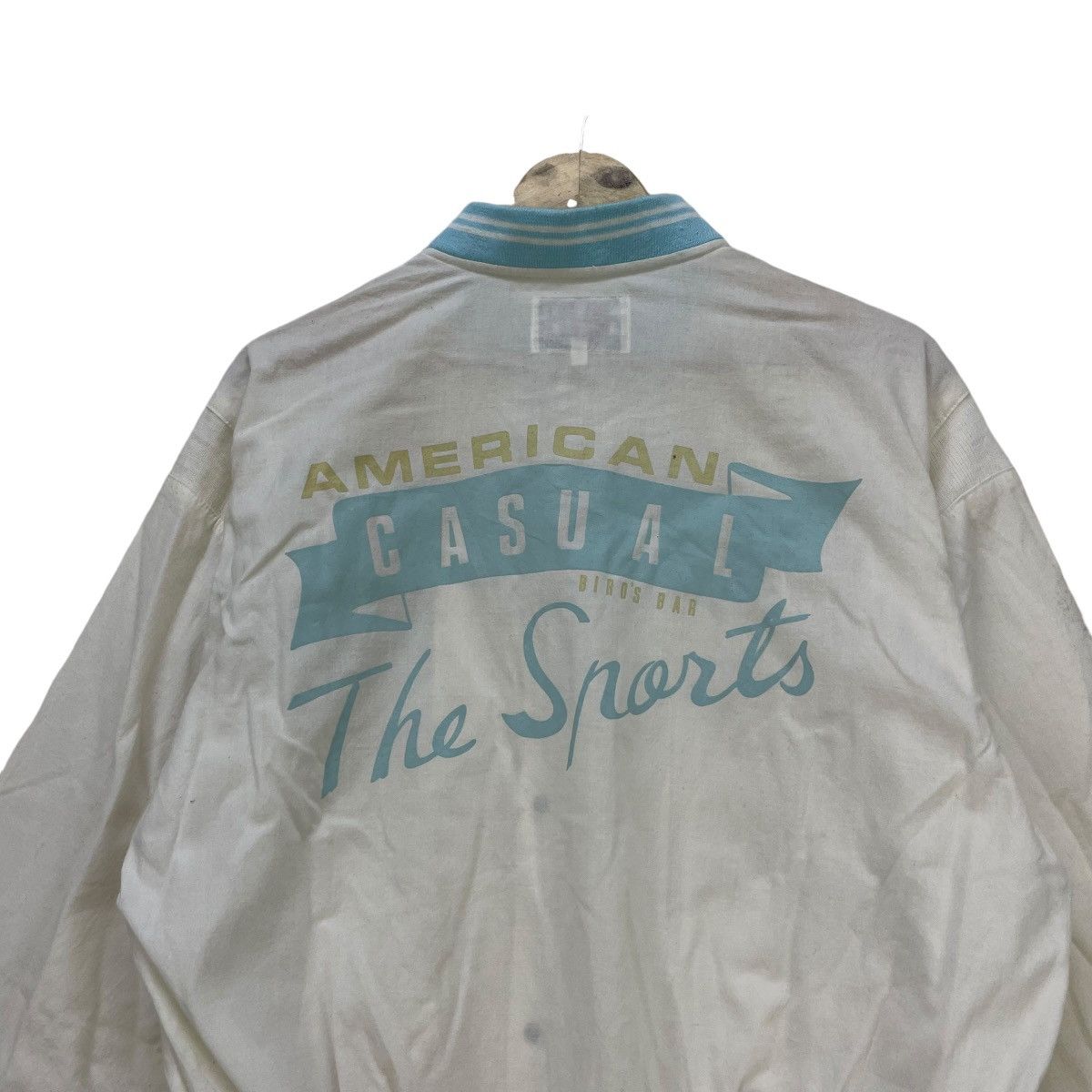 Champion × Vintage 80s Vintage BirdBar Bomber Light Jacket Size US M / EU 48-50 / 2 - 3 Thumbnail