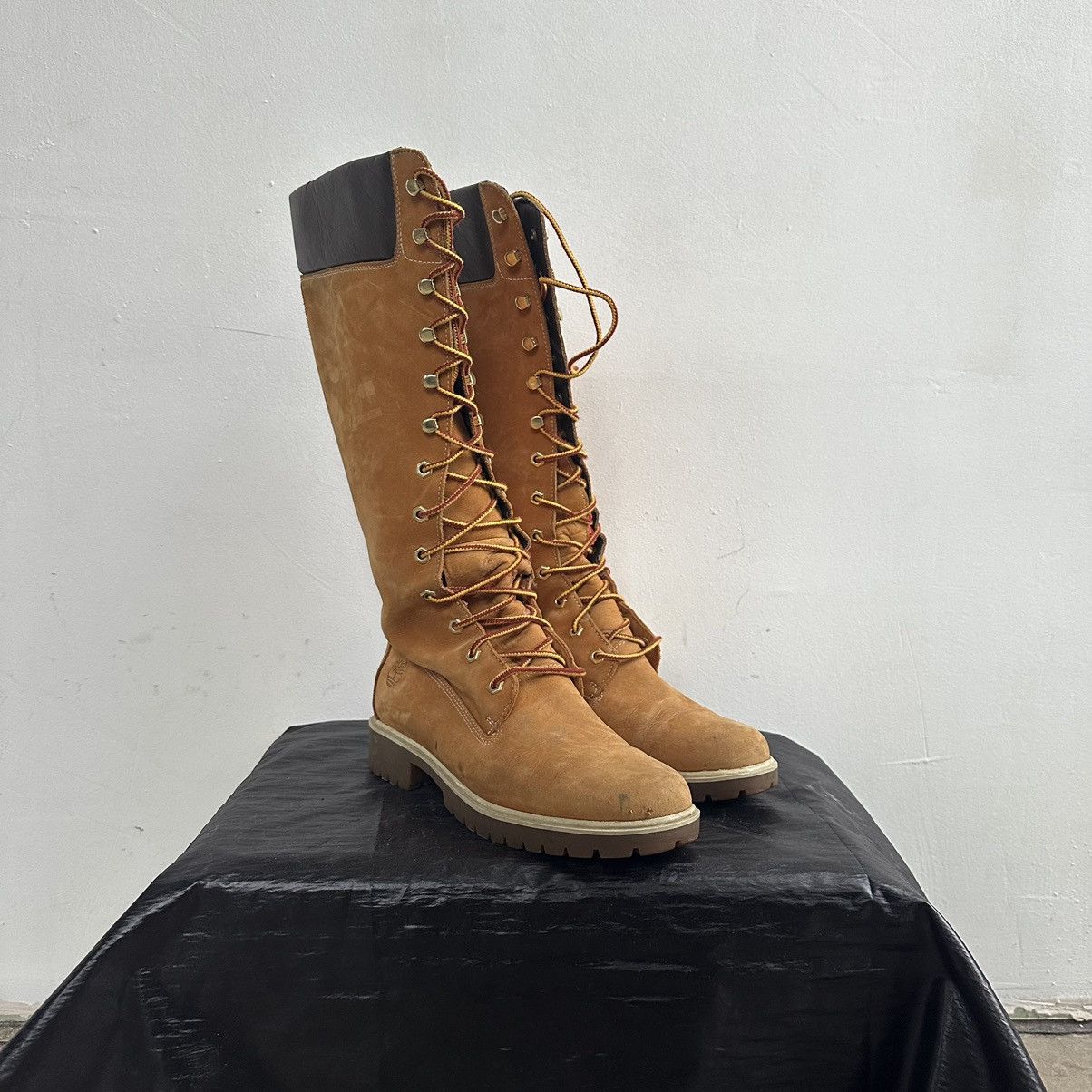 Timberland Timberland very high Lace up knee boots Size US 9.5 / IT 39.5 - 2 Thumbnail