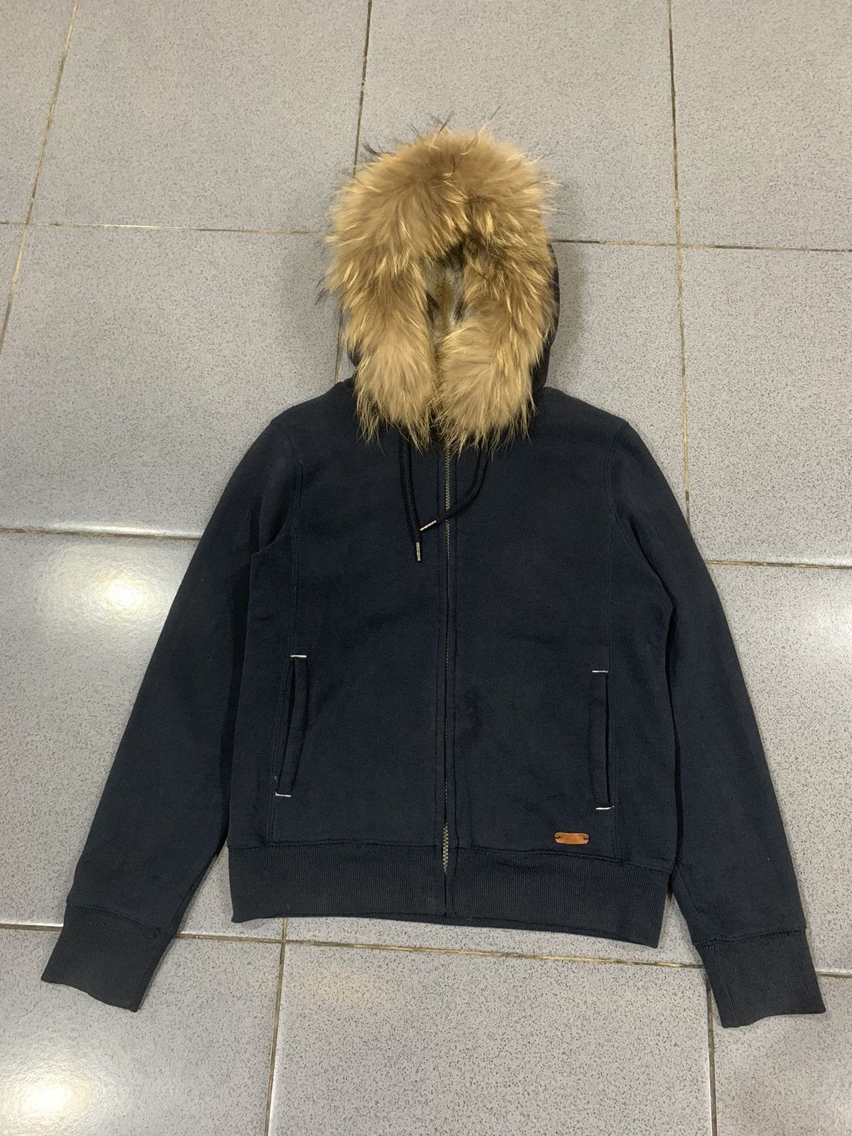 image of 14Th Addiction x If Six Was Nine Japanese Spao Navy Furhoddie Lgb Ifsixwasnine, Men's (Size Medium)