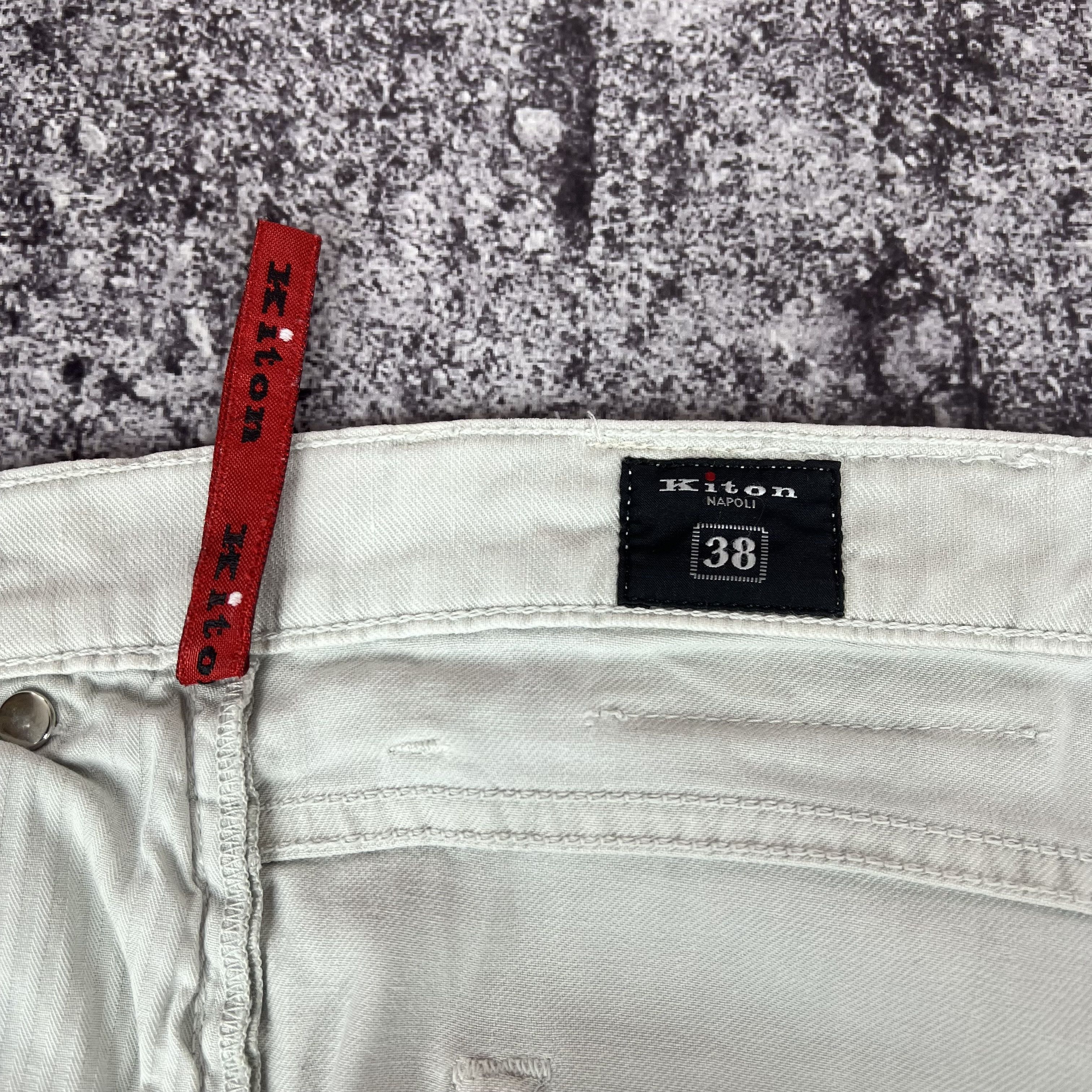 Kiton Kiton Napoli Pants Made in Italy Size 38 Size US 38 / EU 54 - 13 Thumbnail