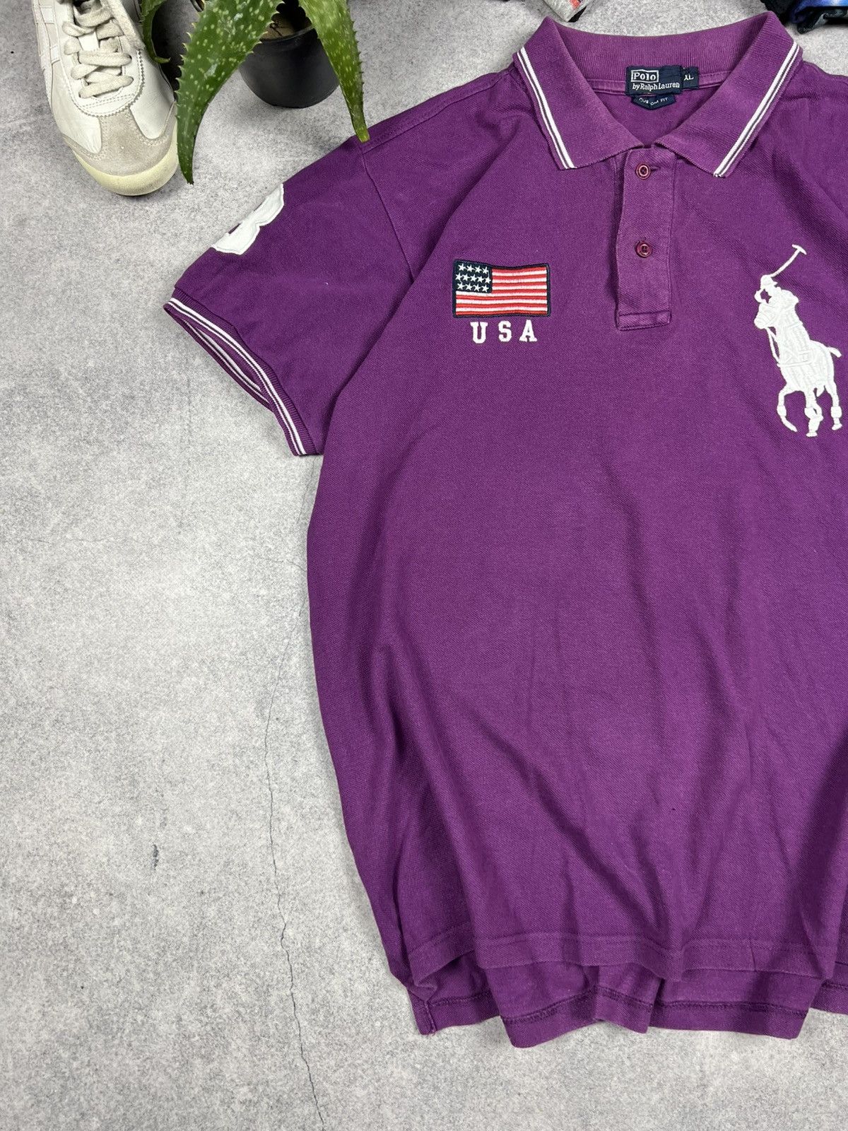 Ralph Lauren Vintage Ralph Lauren USA Rugby Distressed Big Pony Y2K Polo Size US XL / EU 56 / 4 - 2 Thumbnail