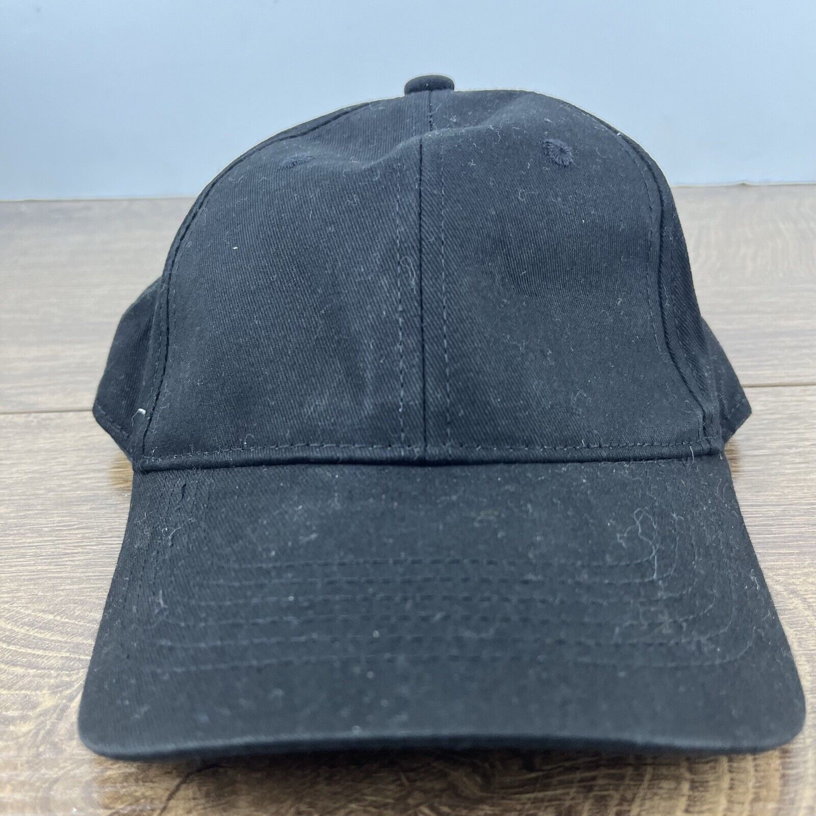 Other Black Baseball Cap Hat Black Cap Hat Adjustable Hat Black Ad Size ONE SIZE - 2 Thumbnail