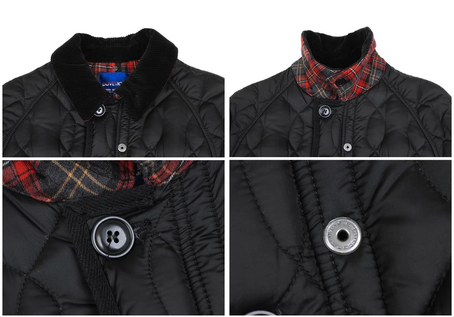 Junya Watanabe Quilted Down Jacket in Black, Size XS Size US XS / EU 42 / 0 - 3 Thumbnail