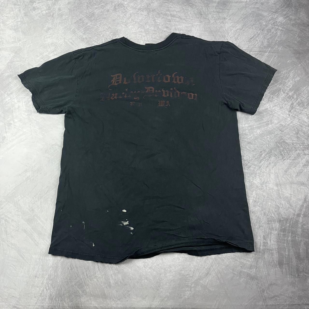 Designer Vintage faded Harley Davidson shirt Size US L / EU 52-54 / 3 - 2 Thumbnail