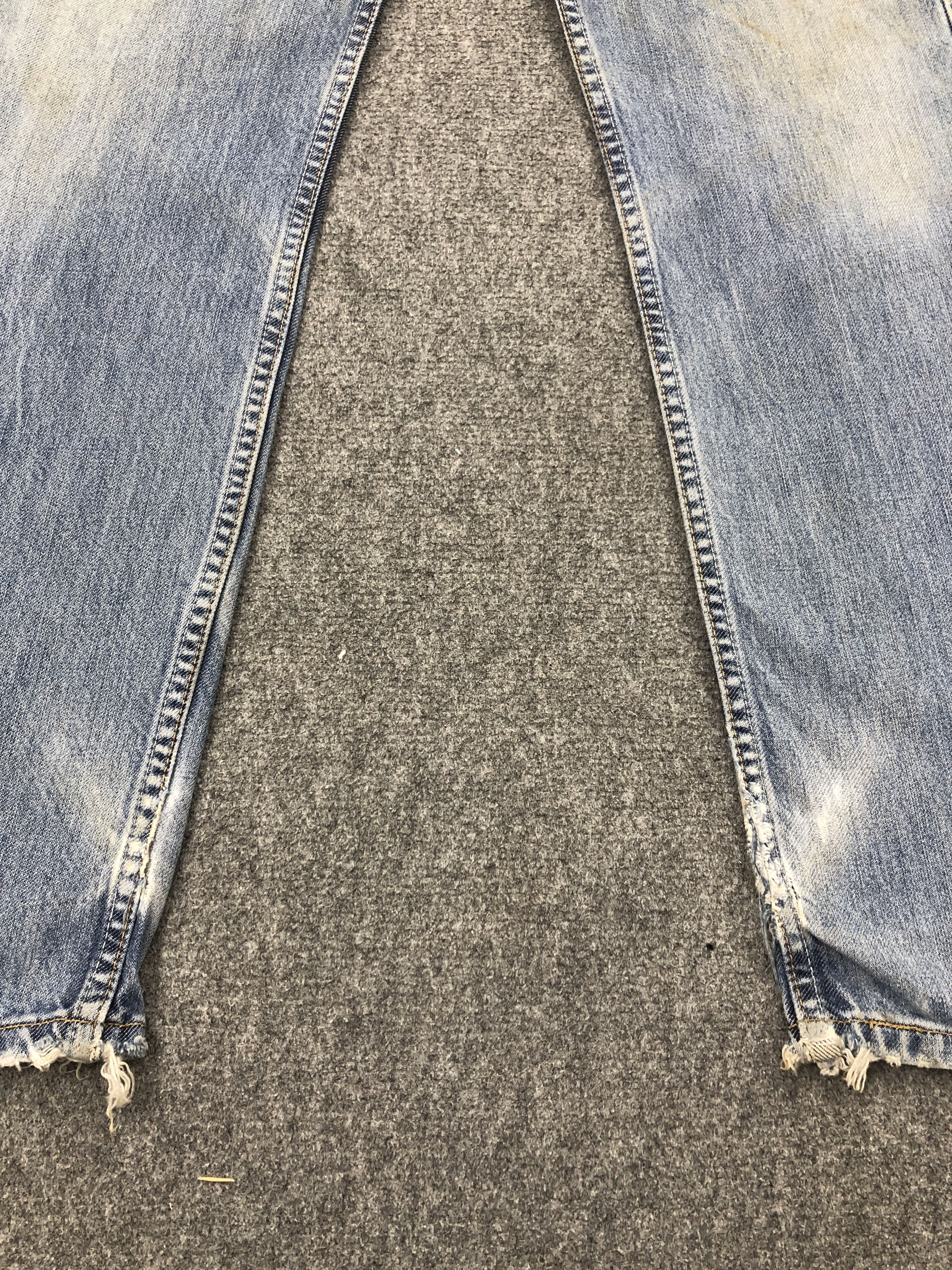 Levi's Vintage Levis 505 Faded Blue Jeans DP2296 Size US 27 - 9 Thumbnail