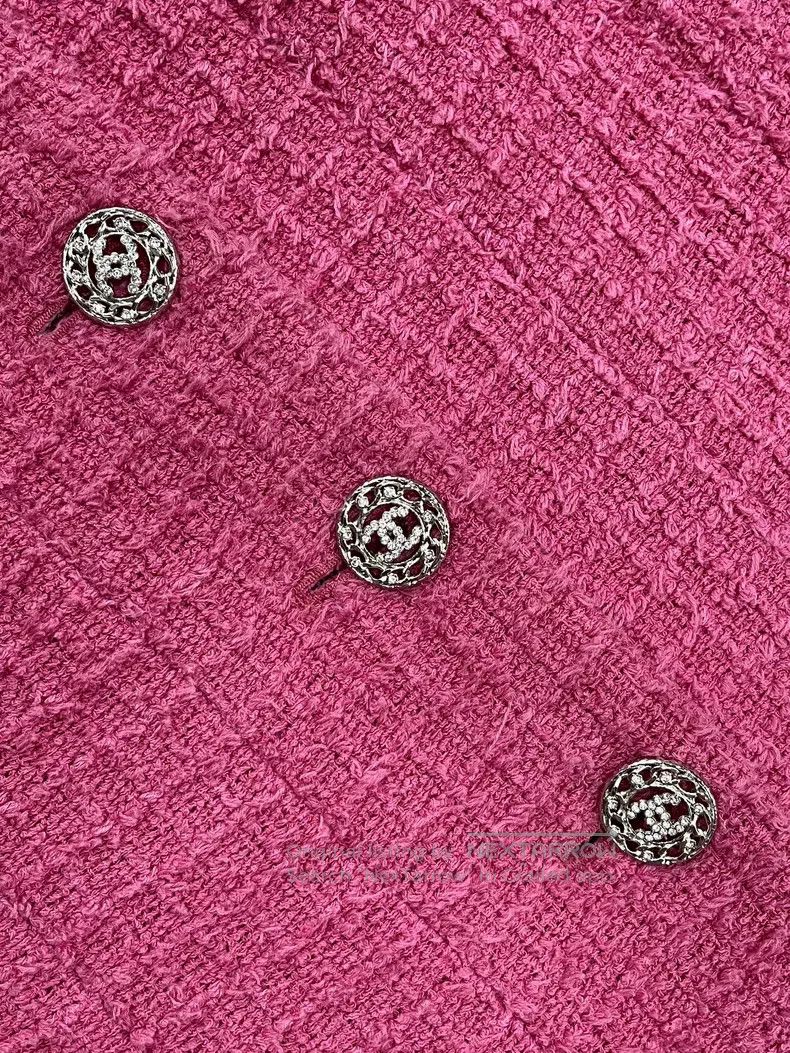 Chanel Chanel 22S popular rose pink vest jacket Size XS / US 0-2 / IT 36-38 - 3 Thumbnail