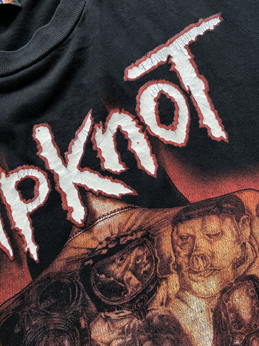 Band Tees Vintage 90s Slipknot Tshirt Size US XL / EU 56 / 4 - 8 Thumbnail