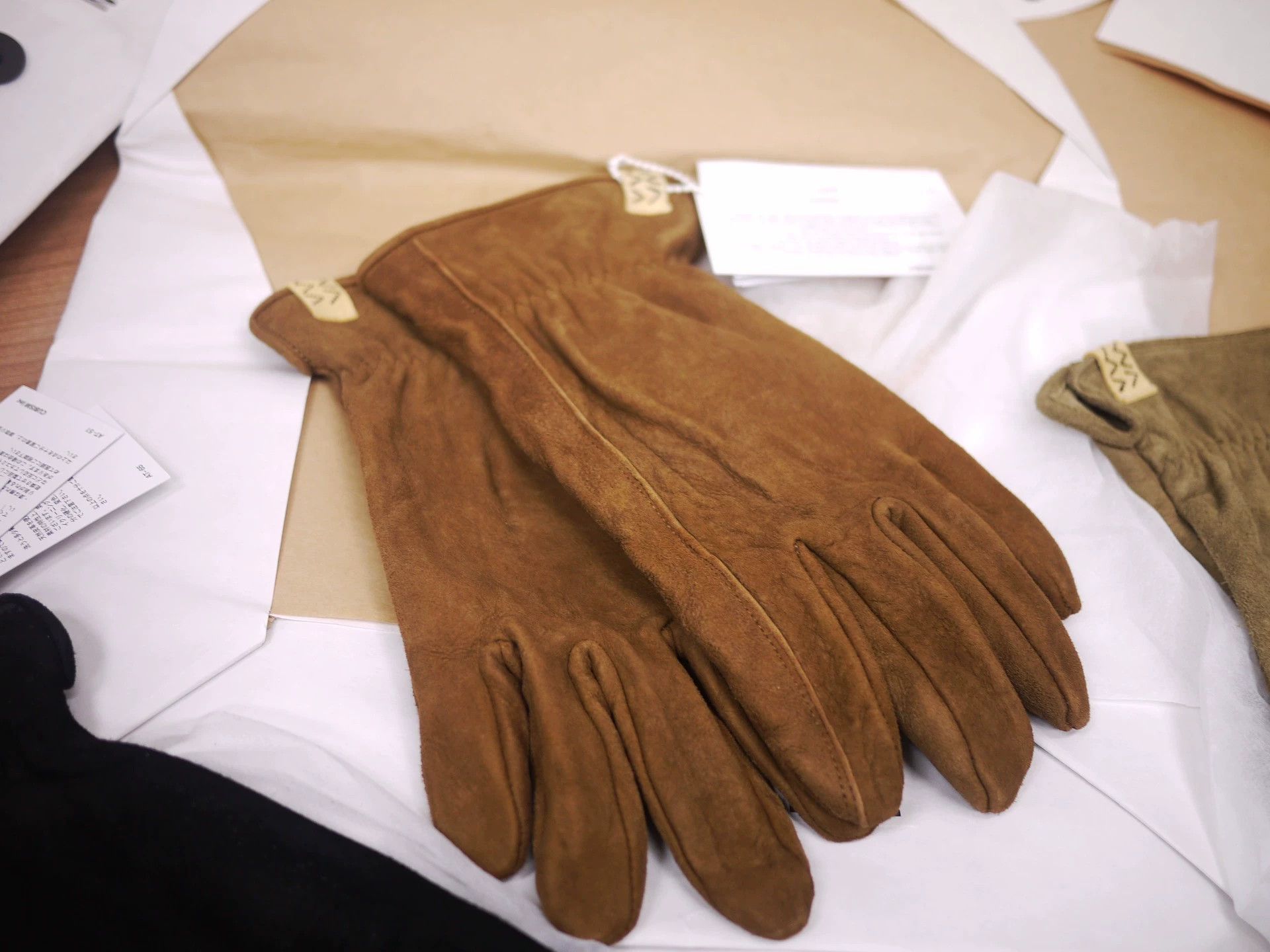 Visvim VISVIM 24AW SUEDE GLOVES FR VEG L Size ONE SIZE - 3 Thumbnail