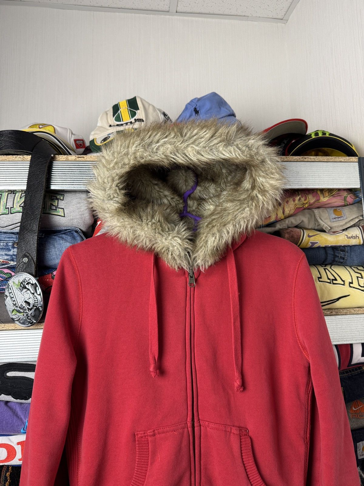 Japanese Brand QUILTED FUR LINER REVERSIBLE JACKET AOZORA JAPAN HEAVEN Size S / US 4 / IT 40 - 13 Thumbnail