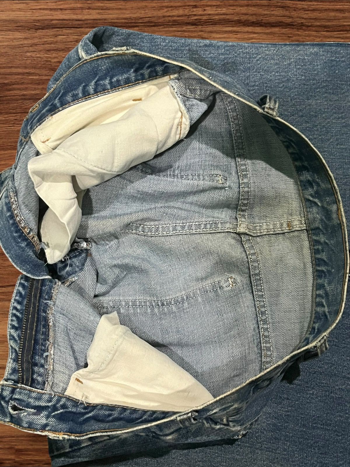 Levi's × Vintage Levi’s 684 Jeans Bell Bottom Flare Bootcut Talon #8 Size US 32 / EU 48 - 15 Thumbnail