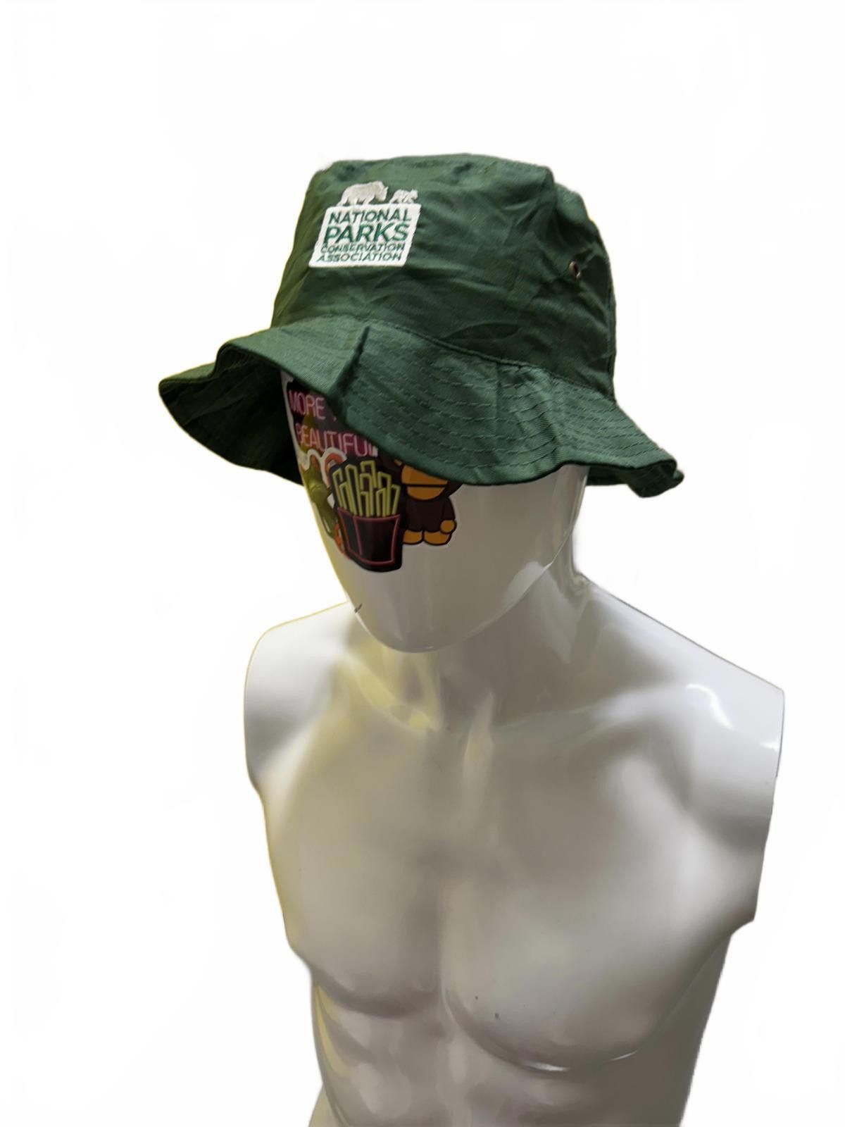 Designer National Parks Association Green Bucket Hat Size ONE SIZE - 4 Thumbnail