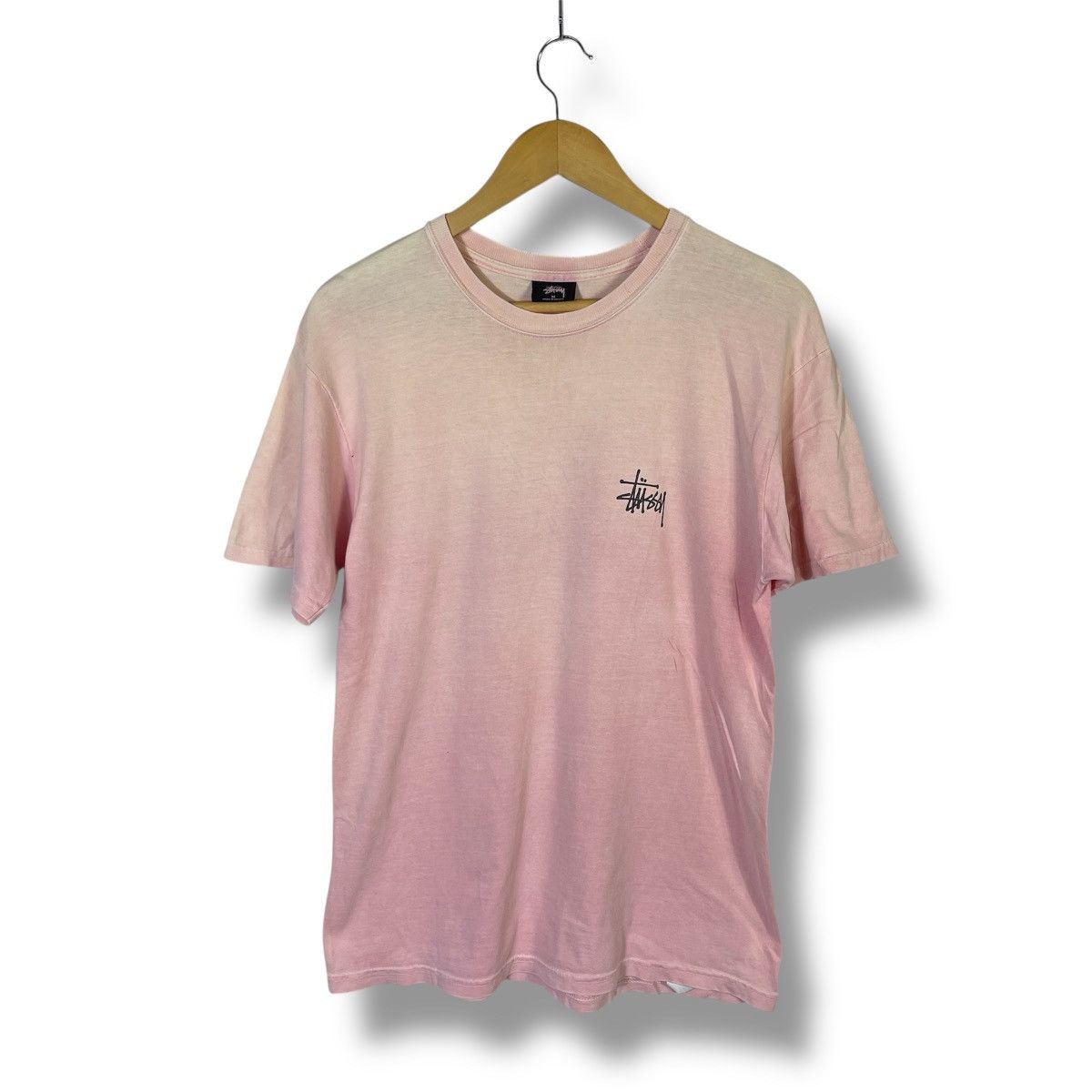 Stussy Vintage Stussy Sun Fades Distressed Tshirt Size US L / EU 52-54 / 3 - 1 Thumbnail