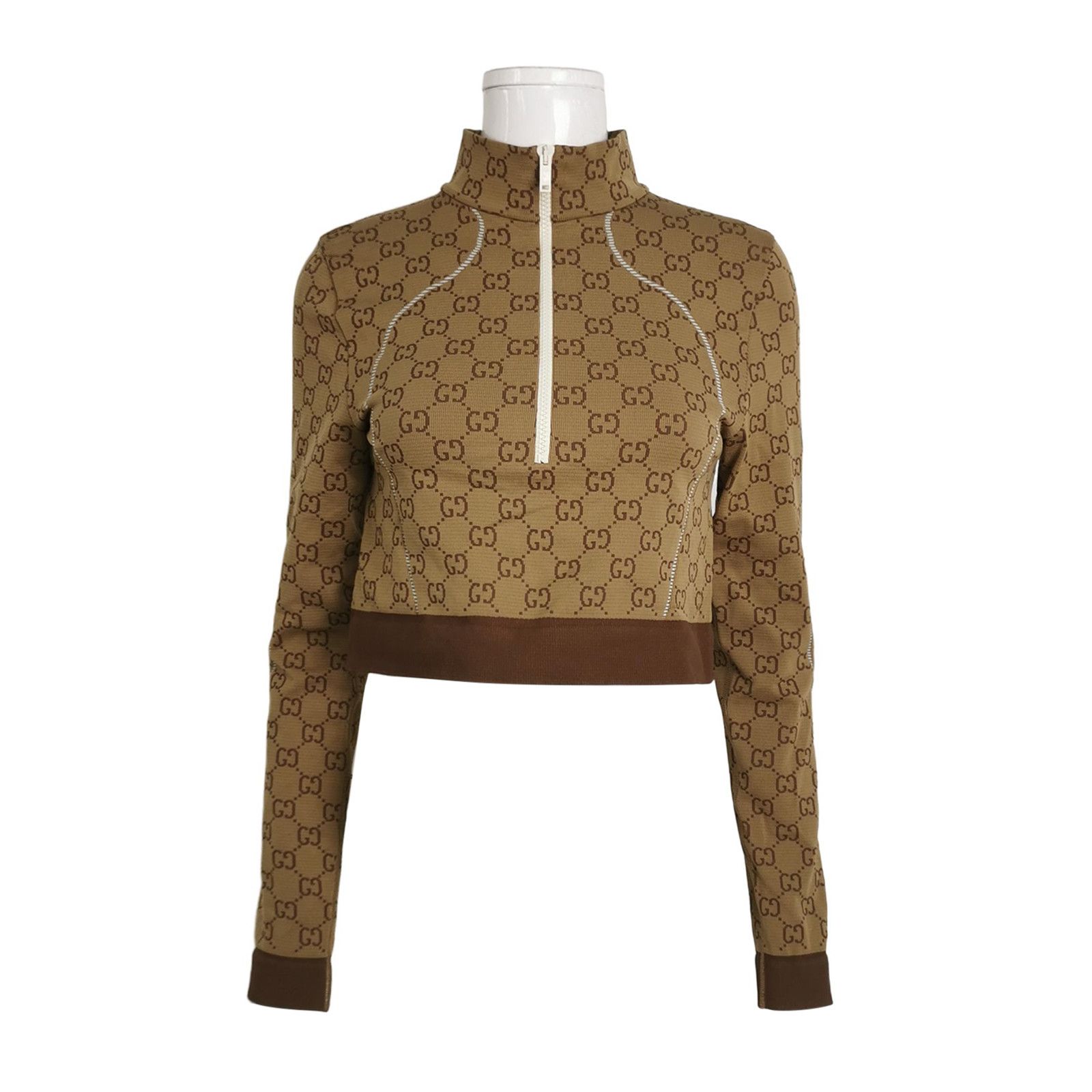 Gucci Gucci GG Monogram Zip Top Size M Size M / US 6-8 / IT 42-44 - 1 Thumbnail
