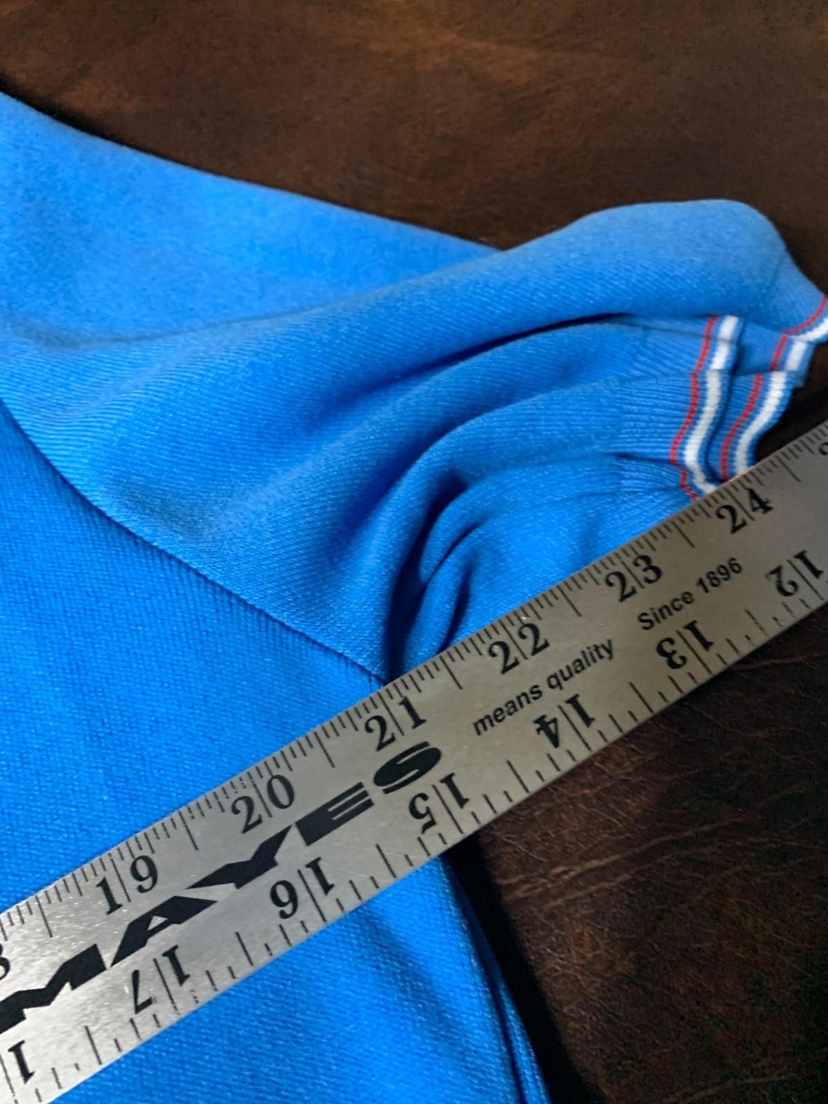 Designer 60s BAN LON HILLSDALE SS POLO Mens XL Royal Wht/Red Trim 279 Size US XL / EU 56 / 4 - 7 Thumbnail