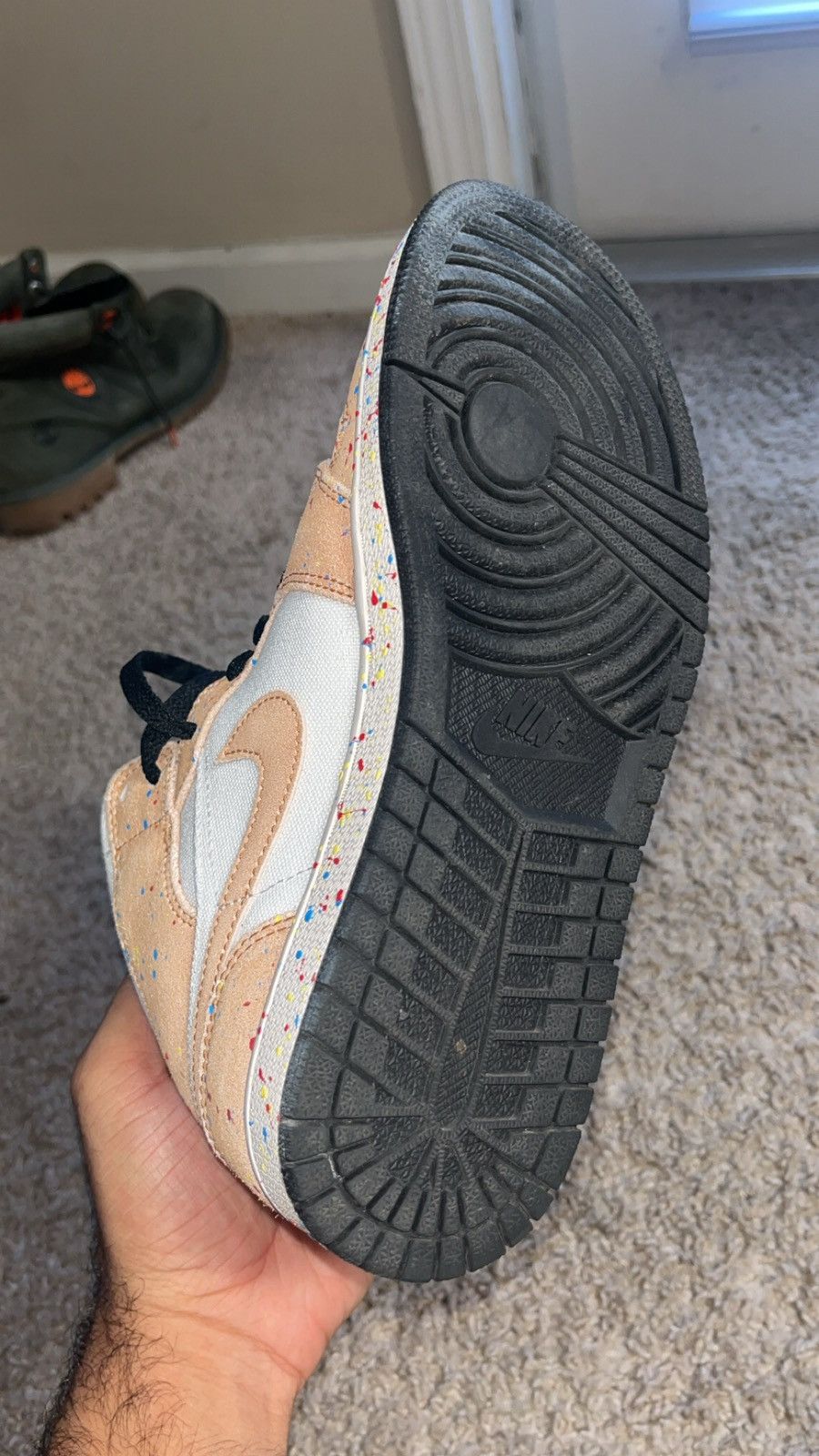 Jordan Brand × Nike Jordan 1 Mid SE Brushstroke Size US 7.5 / EU 40-41 - 9 Thumbnail
