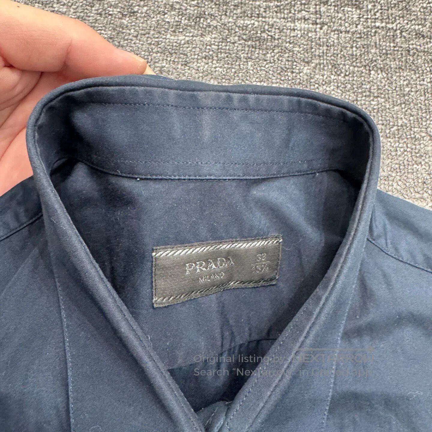 Prada Prada size39 Pocketed long-sleeved shirt| Size US M / EU 48-50 / 2 - 4 Thumbnail