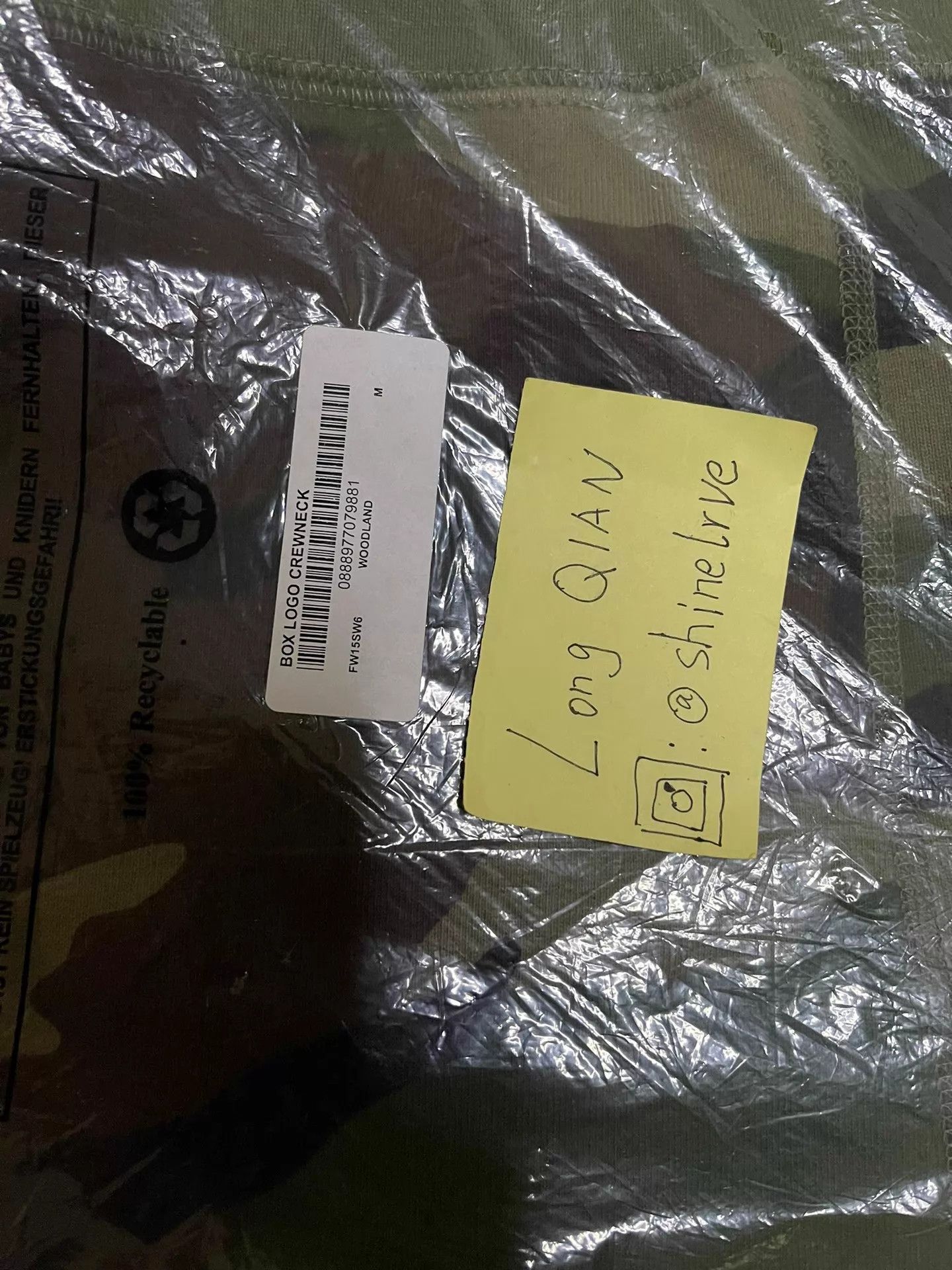 Supreme Supreme FW15 Woodland Camo Box Logo Crewneck M New Size US M / EU 48-50 / 2 - 4 Thumbnail