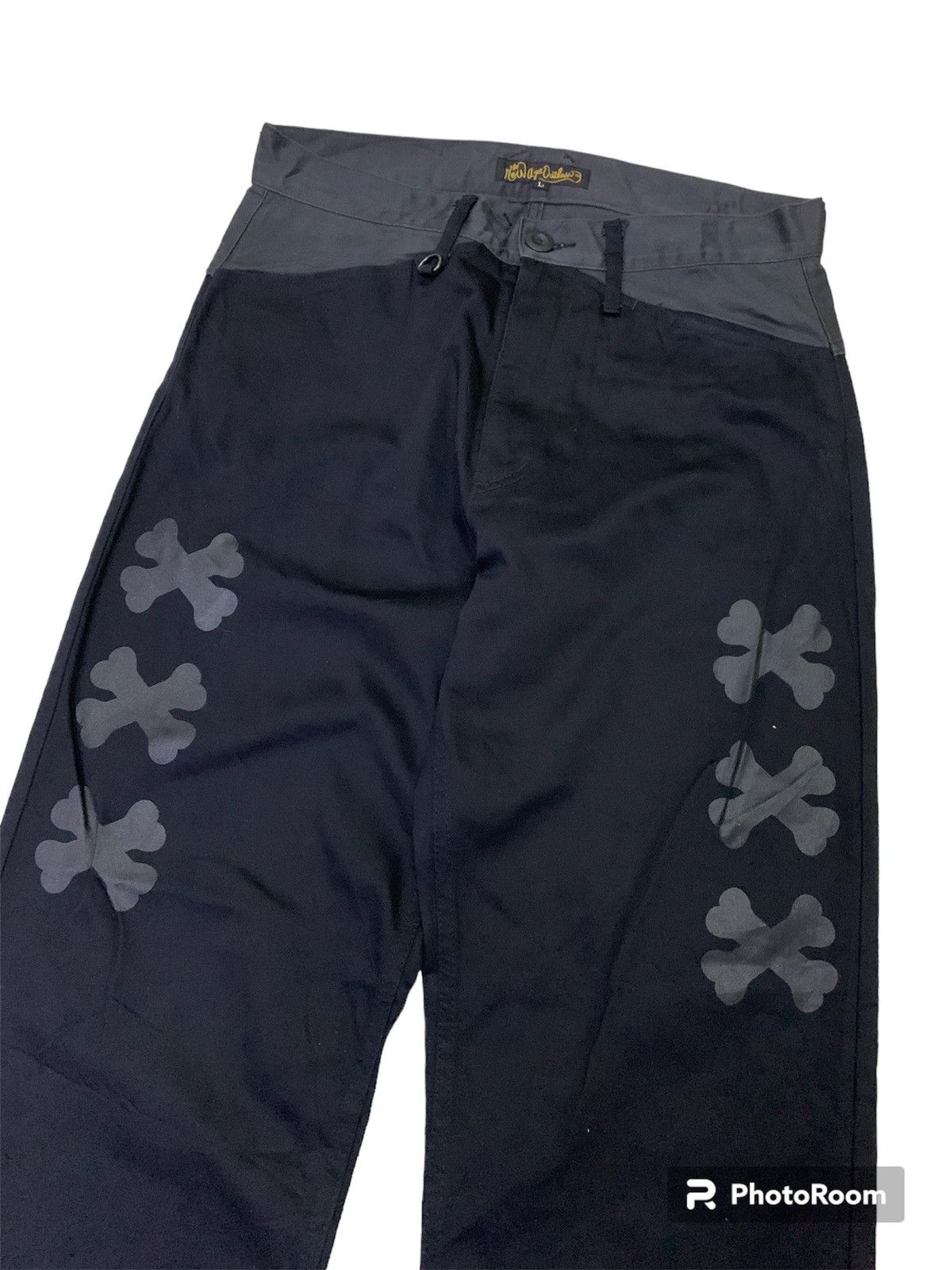 Japanese Brand 💥Japanese Designer The New Age Outlaws Skull Pant Size US 30 / EU 46 - 2 Thumbnail
