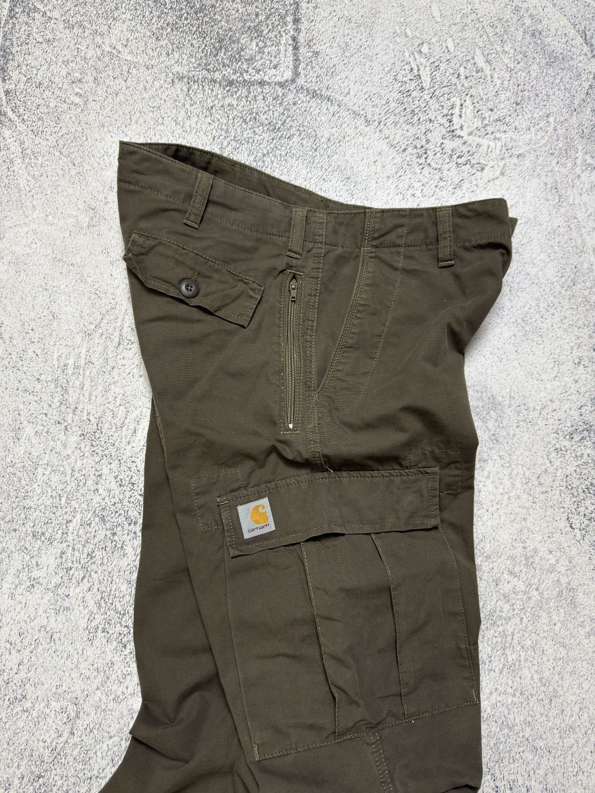 Carhartt Vintage Carhartt WIP Motown Cargo Pants Military Green Size US 32 / EU 48 - 21 Thumbnail