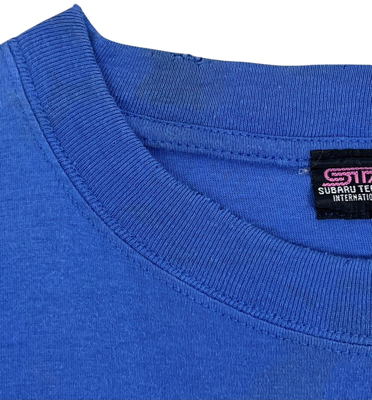 Japanese Brand Vintage SUBARU Sti x PIRELI Racing Team Shirt Size US L / EU 52-54 / 3 - 10 Thumbnail