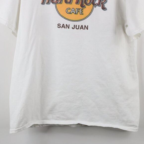Hard Rock Cafe × Vintage Vintage 90s Hard Rock Cafe San Juan T-Shirt Size US M / EU 48-50 / 2 - 3 Thumbnail