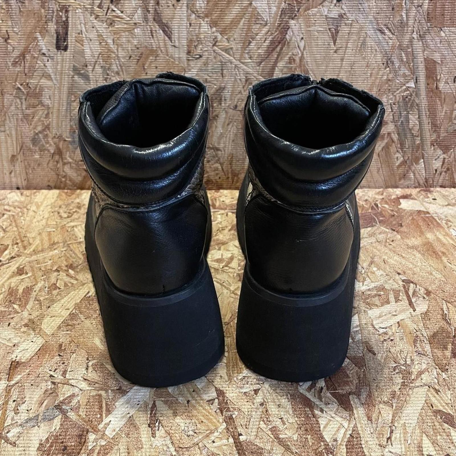 Other [90s Japanese] • : Vintage snake skin gothic platform boots Size US 6.5 / IT 36.5 - 3 Thumbnail