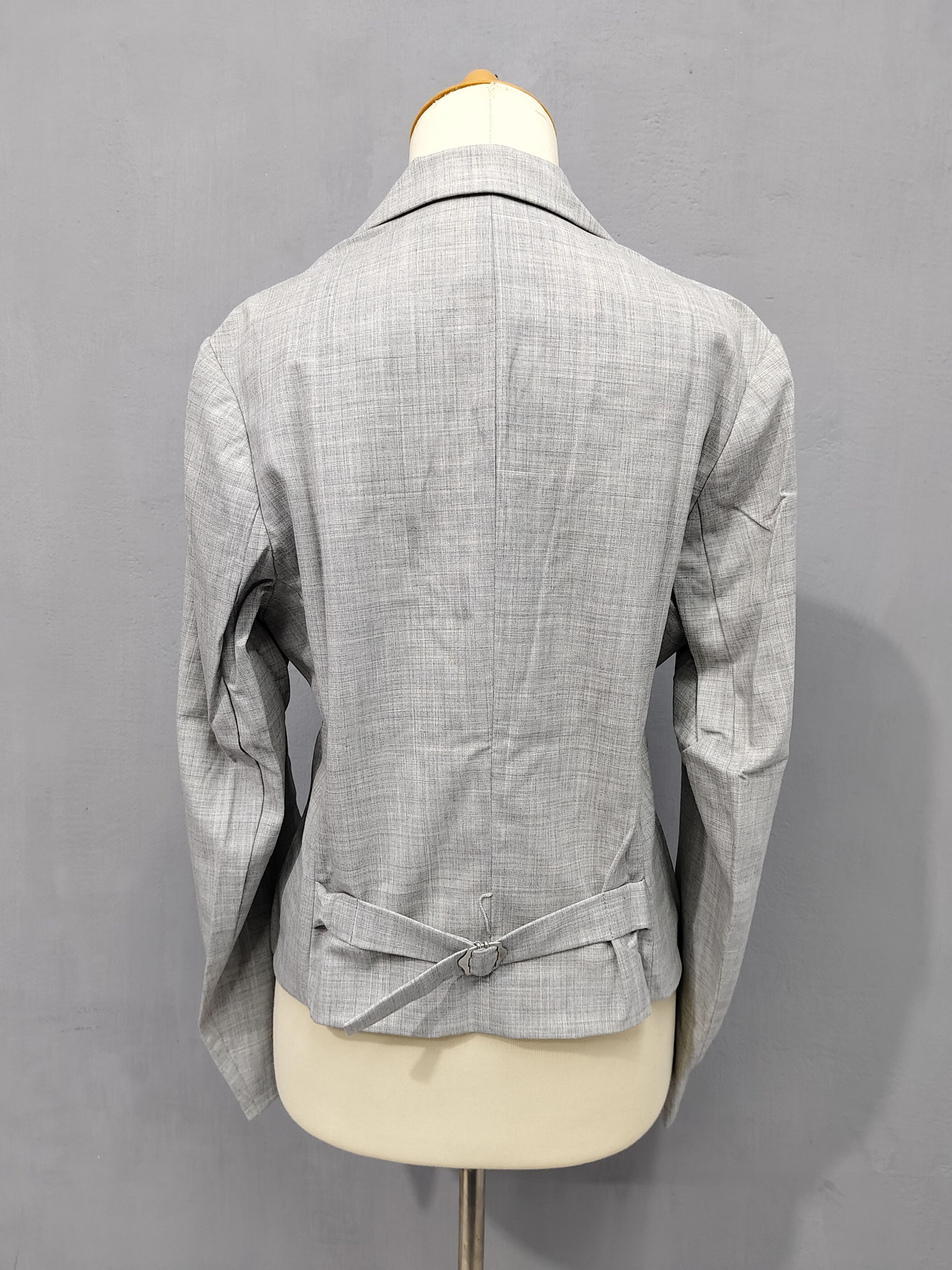 Yohji Yamamoto SAMPLE Y’s- Minimal Double Breasted Tailored Blazer Jacket Size M / US 6-8 / IT 42-44 - 5 Thumbnail
