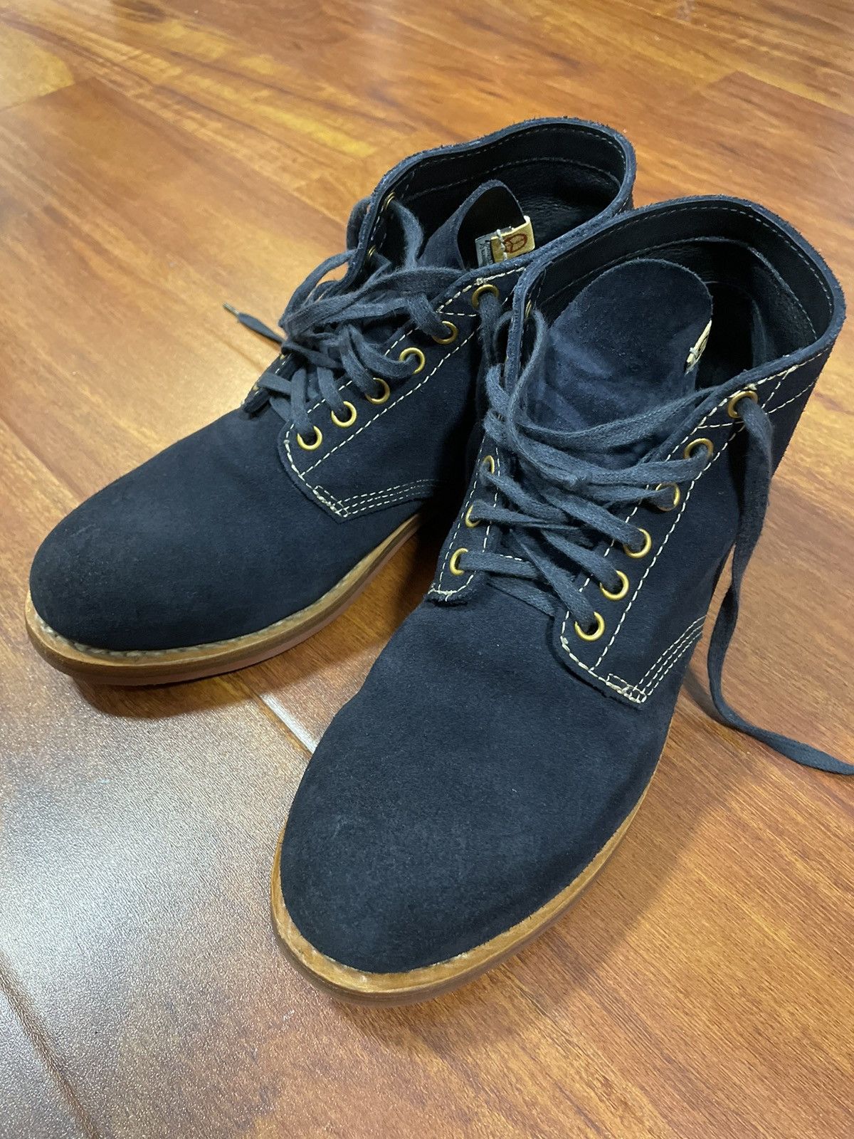 Visvim Visvim Navy Suede Brigadier Boots US 10 Size US 10 / EU 43 - 2 Thumbnail